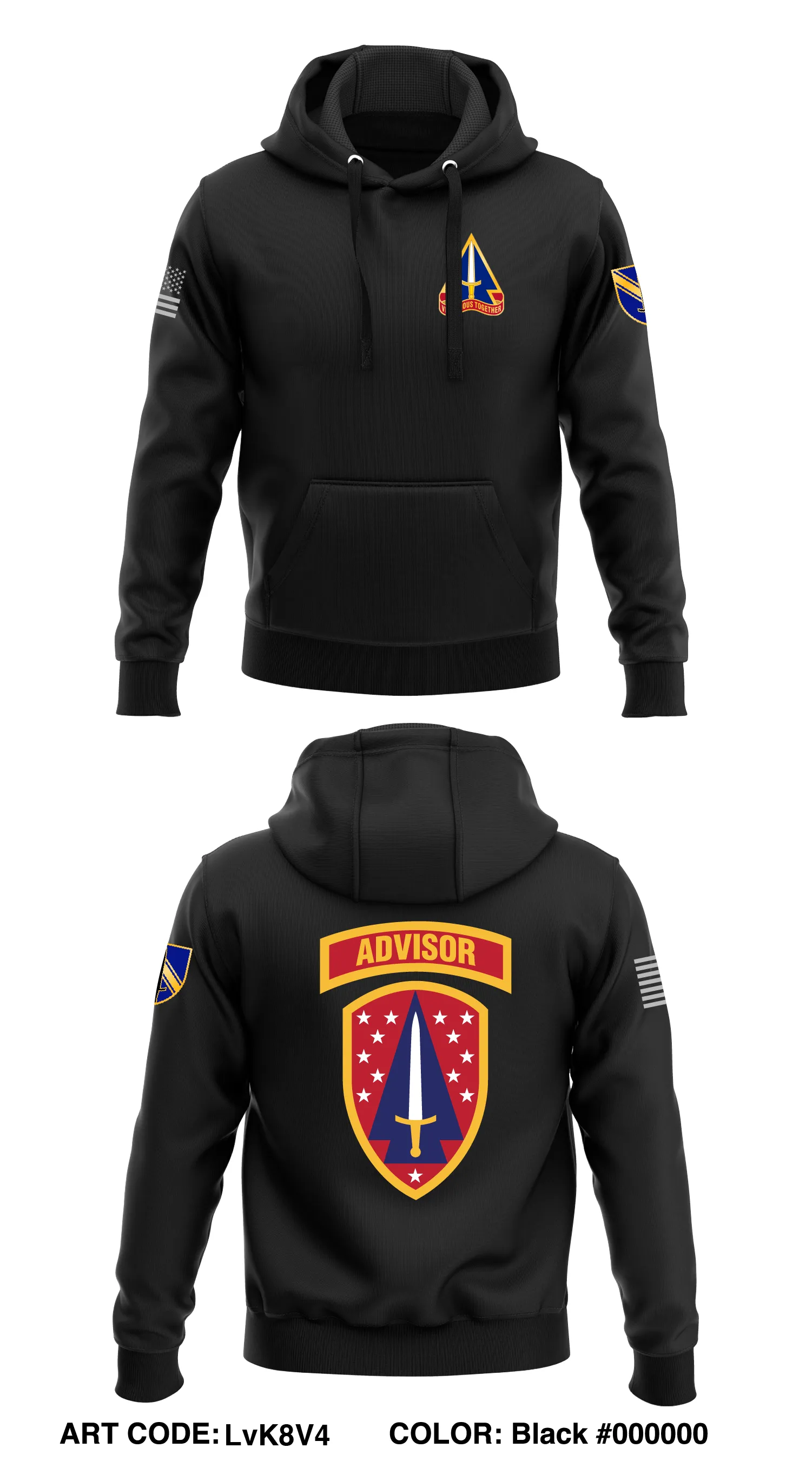 HHC, 2BN, 1SFAB  Core Men's Hooded Performance Sweatshirt - LvK8V4