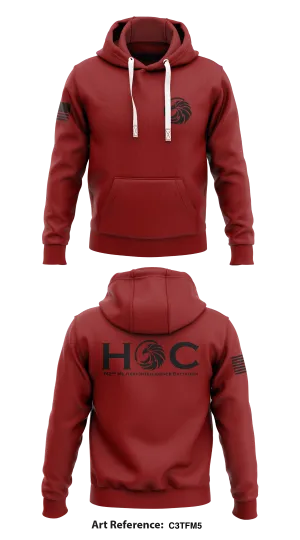 HOC 742nd MI BN Store 1  Core Men's Hooded Performance Sweatshirt - C3Tfm5