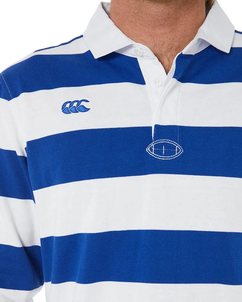 Hoop Yarn Dye Rugby Jersey - Mazarine Blue