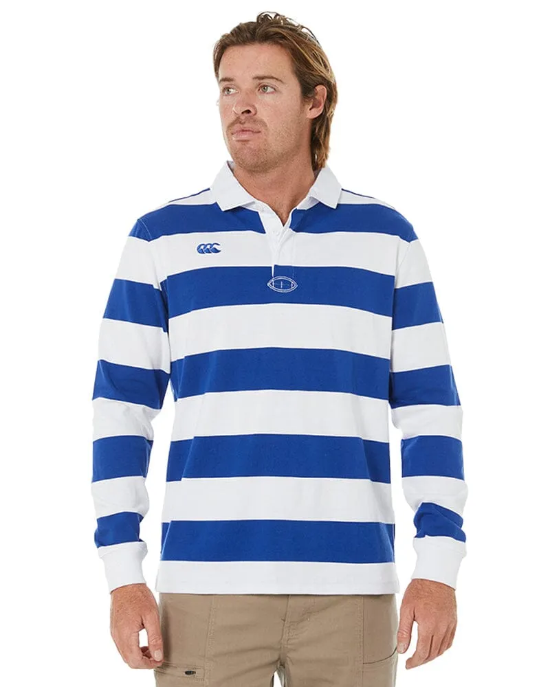 Hoop Yarn Dye Rugby Jersey - Mazarine Blue