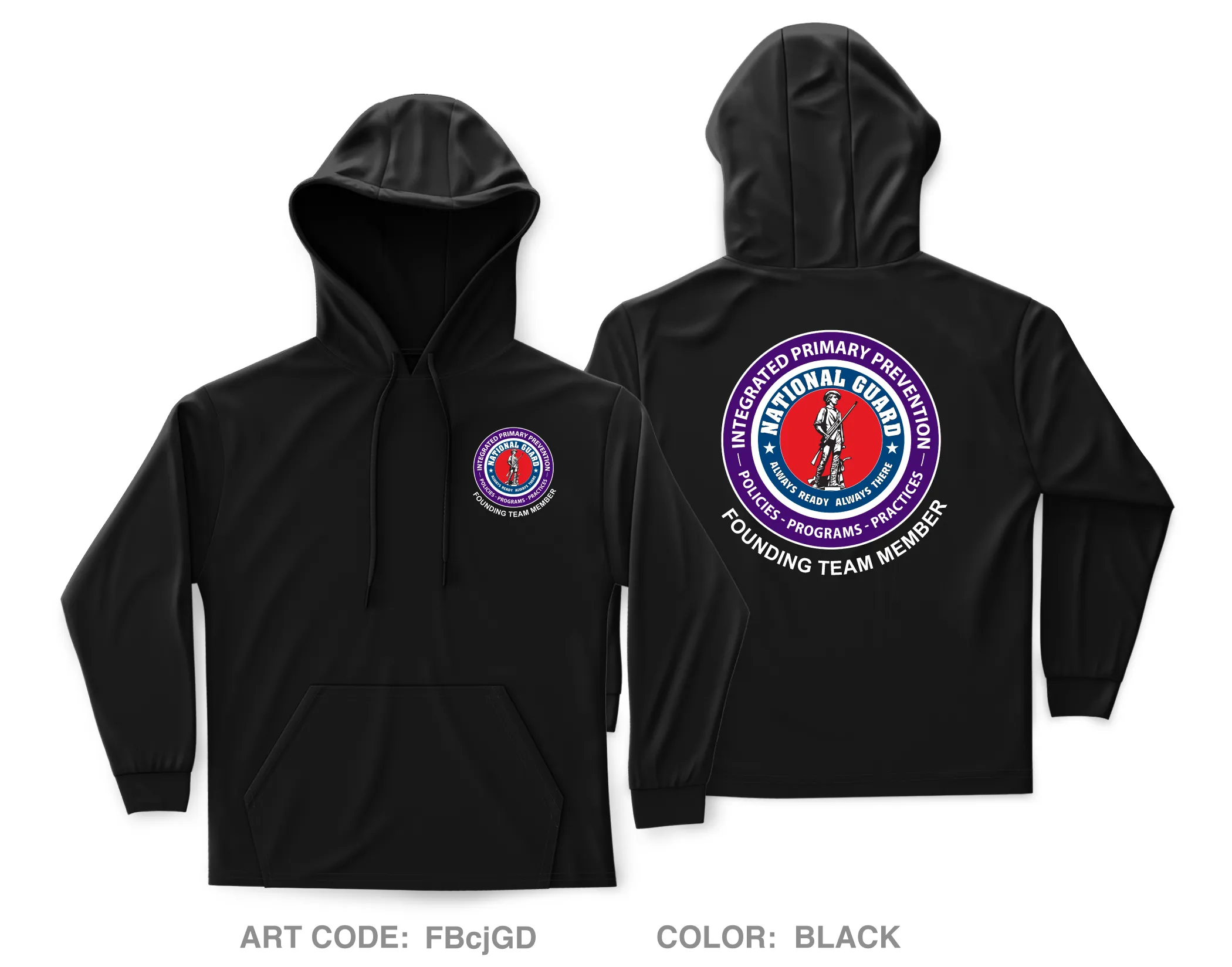 Integrated Primary Prevention Core Men's Hooded Performance Sweatshirt - FBcjGD
