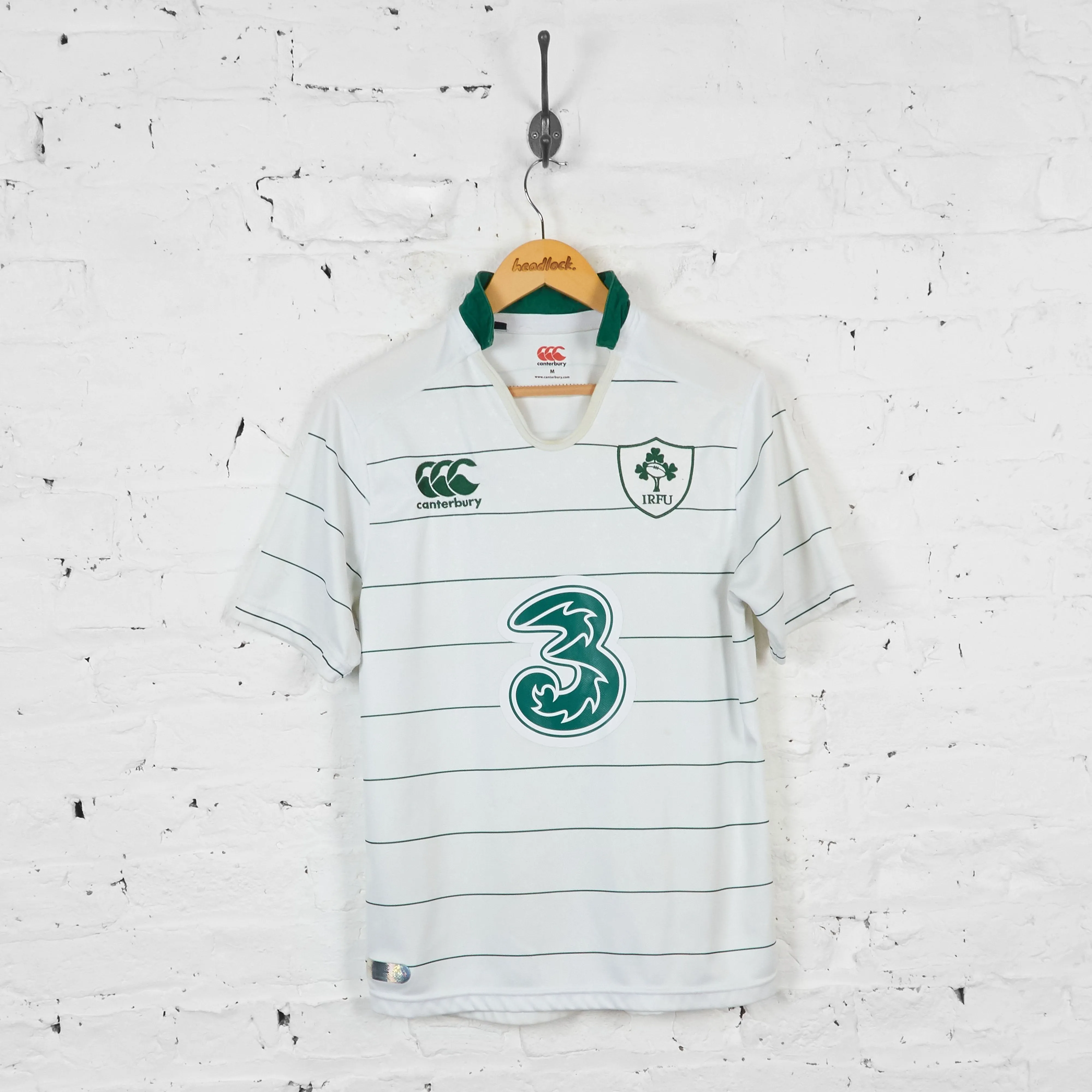 Ireland 2014 Rugby Canterbury Shirt - White - M