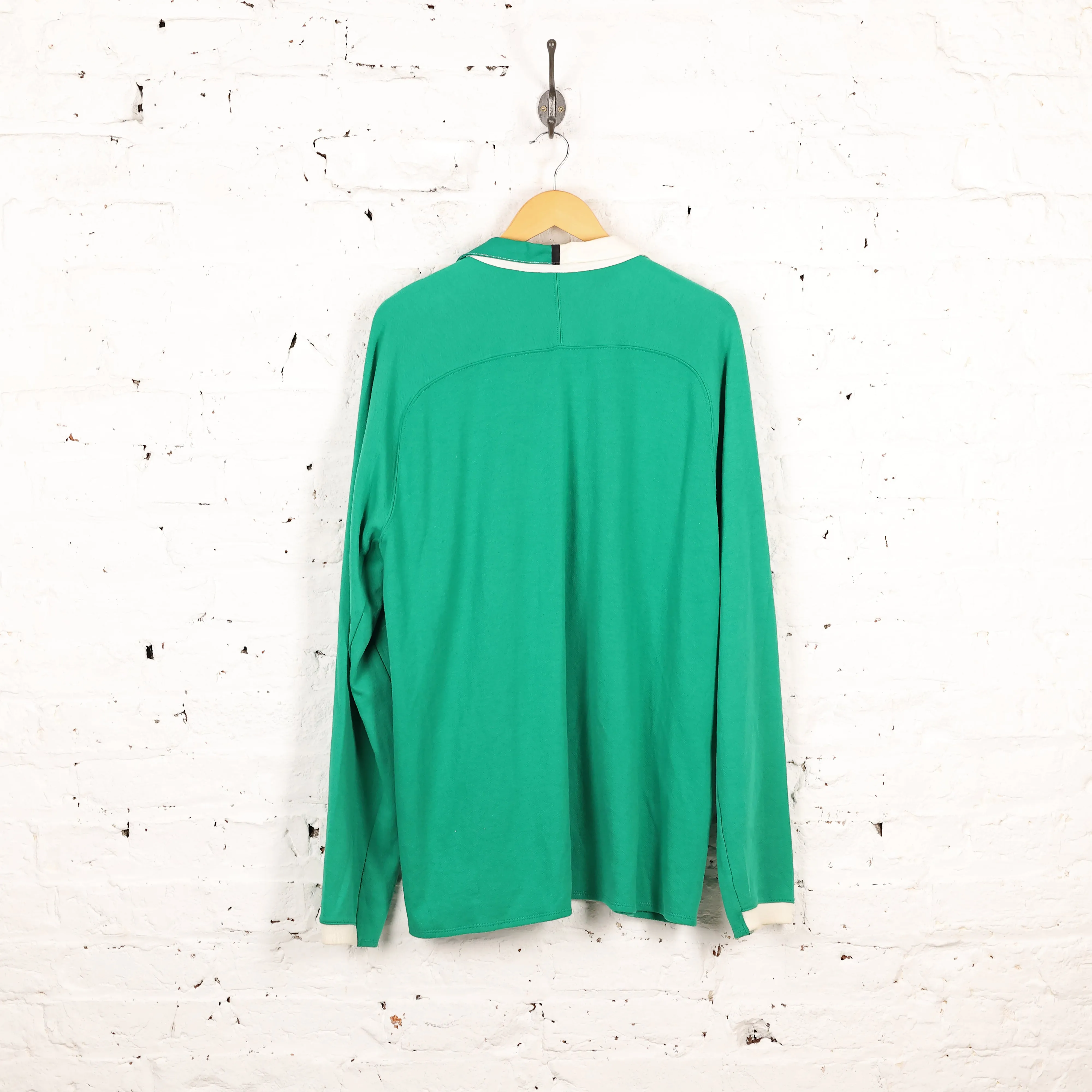 Ireland Rugby 2019 Long Sleeve Shirt - Green - XL