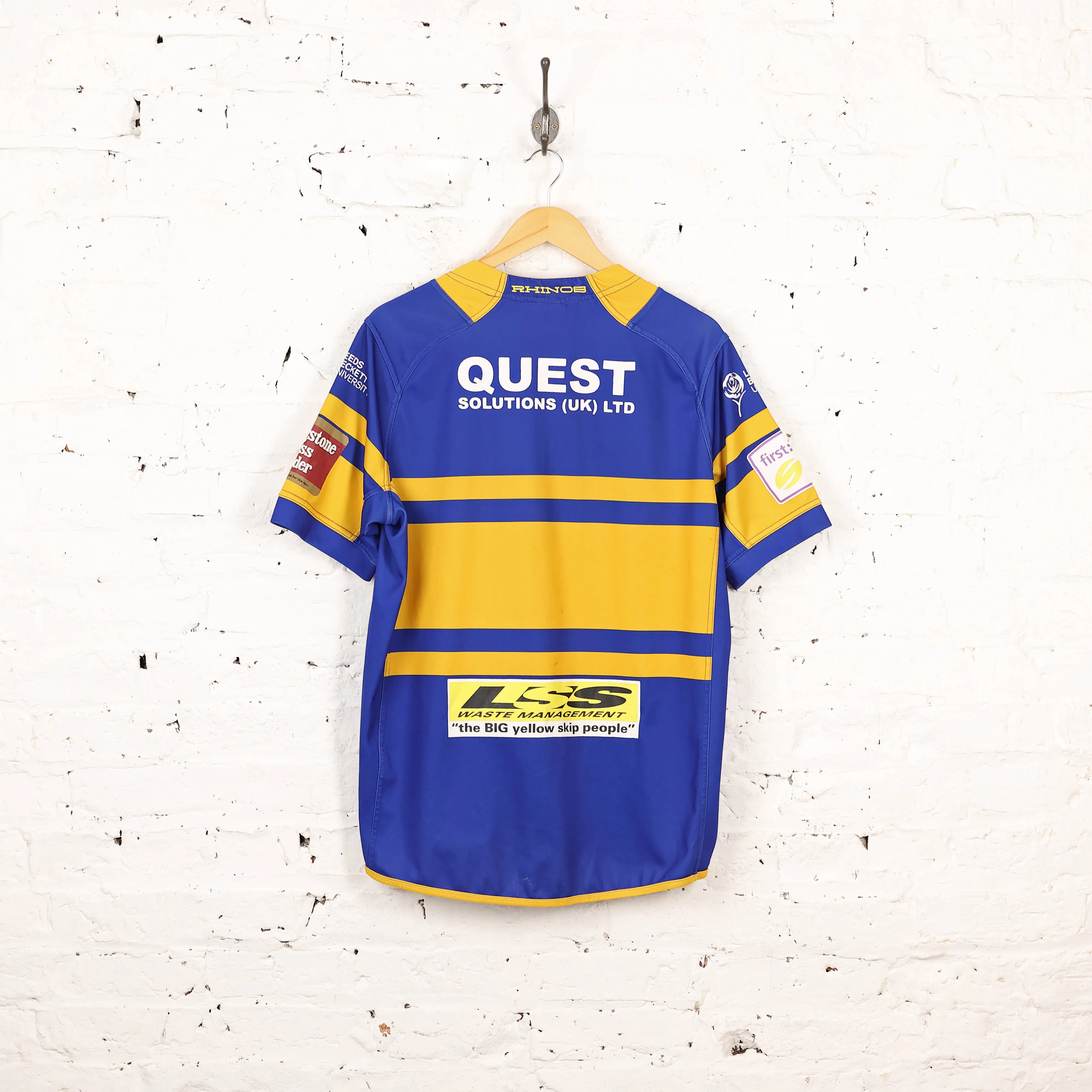ISC Leeds Rhinos 2016 Home Rugby Shirt - Blue - L