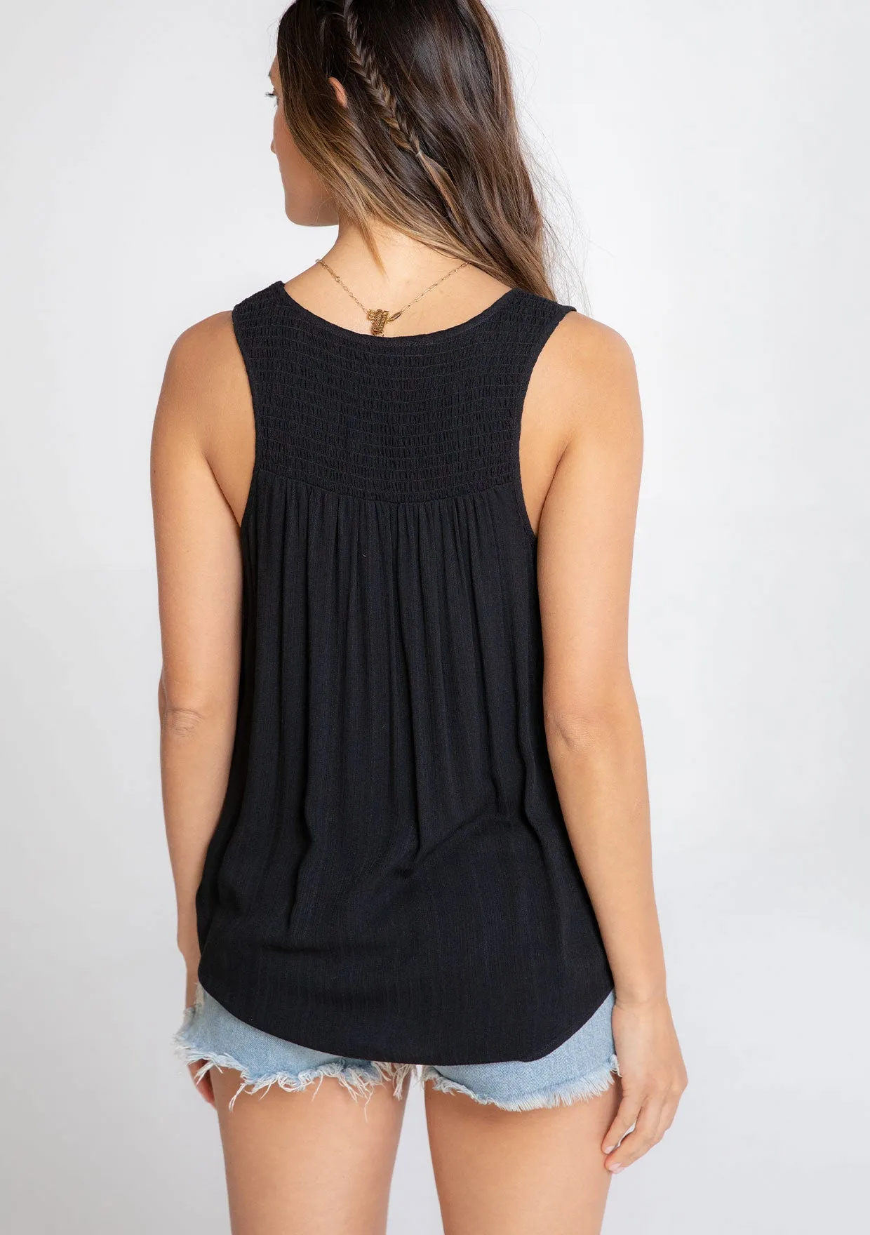 Isla Smocked Tank Top