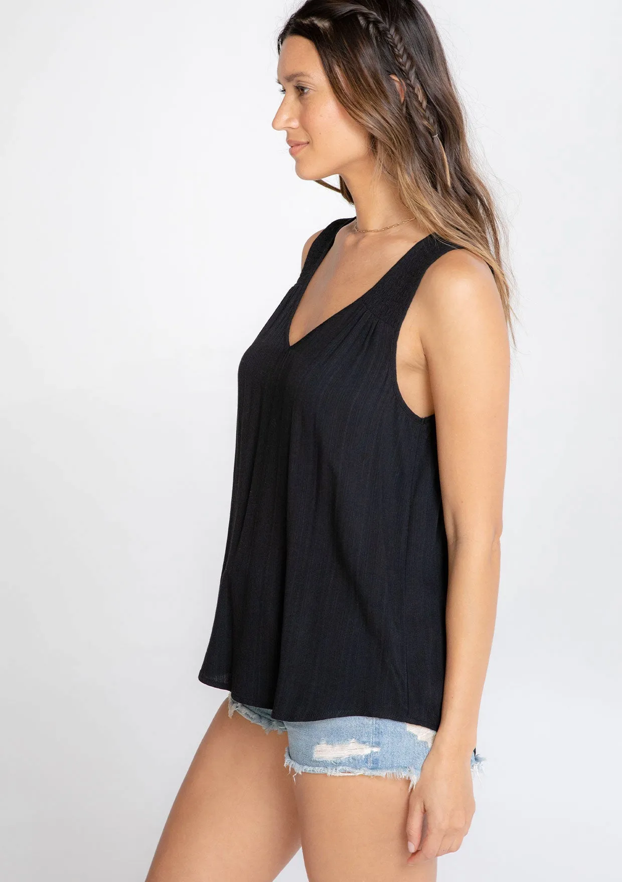 Isla Smocked Tank Top