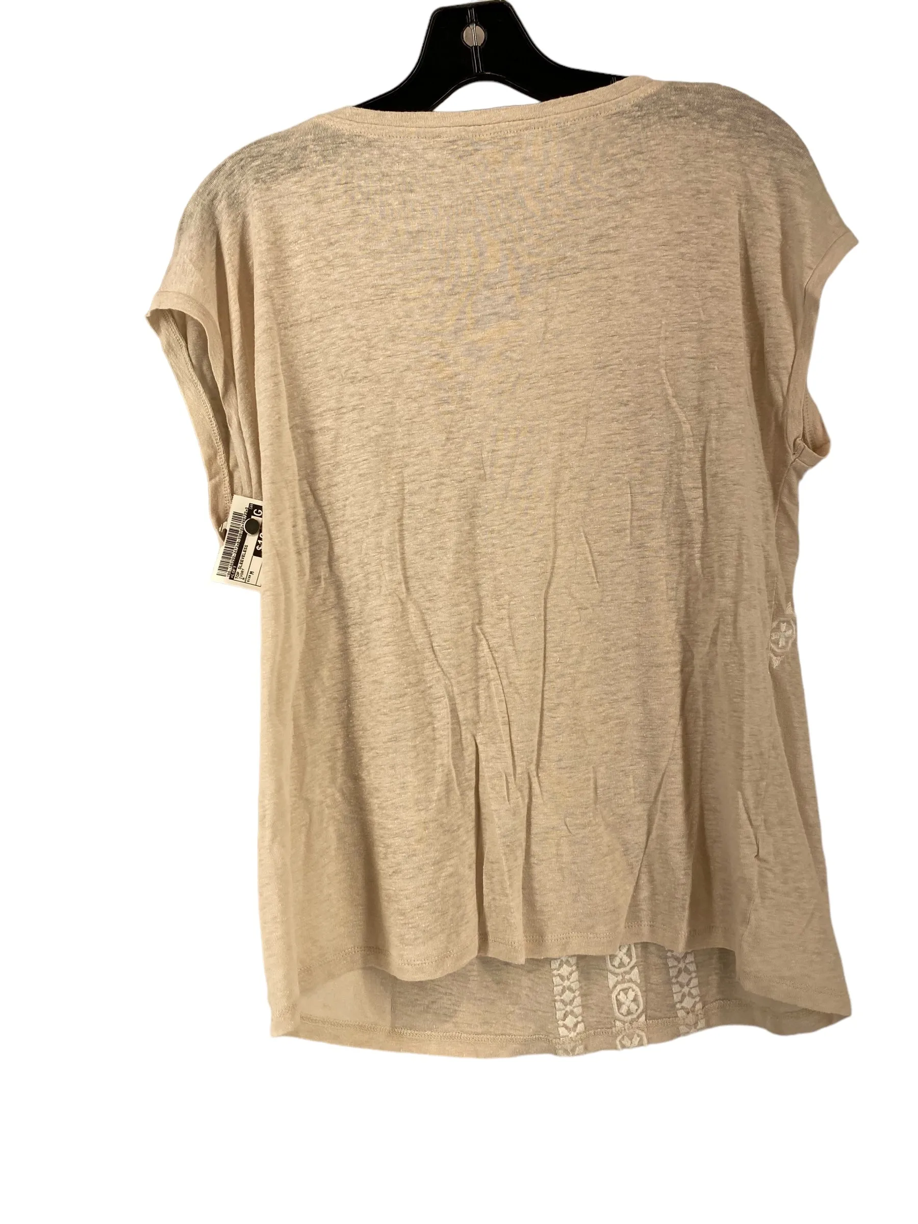 Ivory Top Sleeveless Loft, Size M