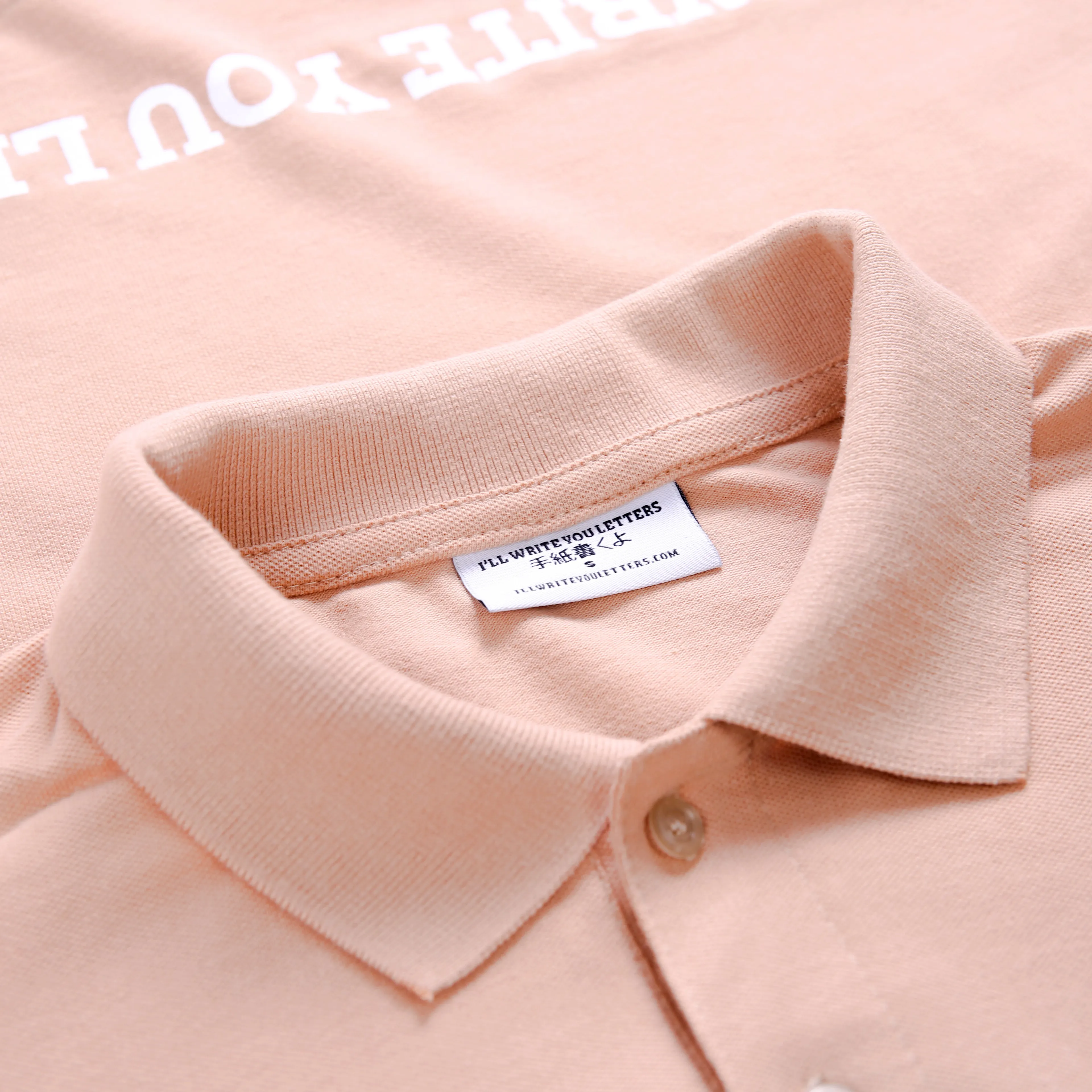 IWYL Sand Logo Polo