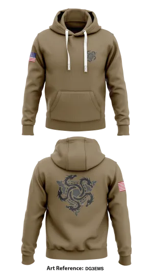 JAC'd Crew Store 1  Core Men's Hooded Performance Sweatshirt - Dg3EMs