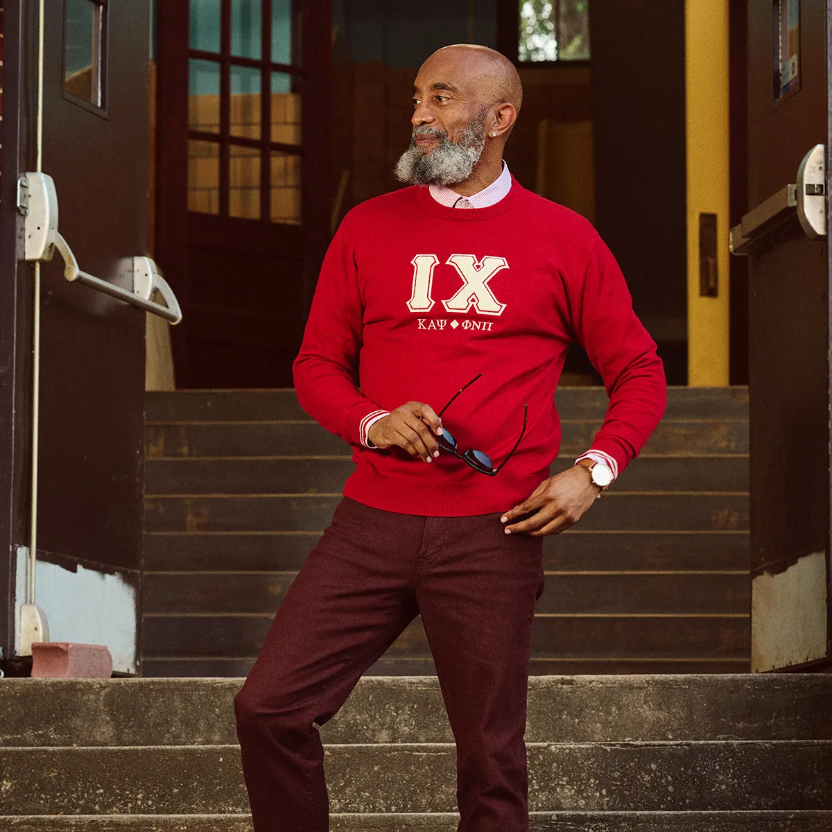 Kappa Alpha Psi Custom Chenille Chapter Sweater