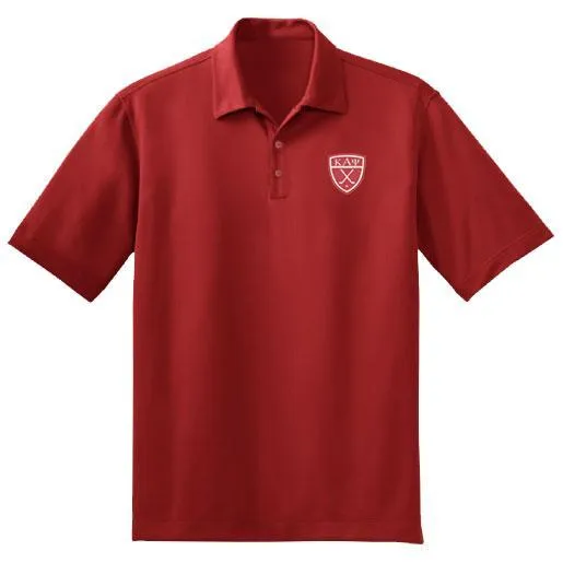Kappa Alpha Psi DriFit Greek Letter Golf Logo Polo