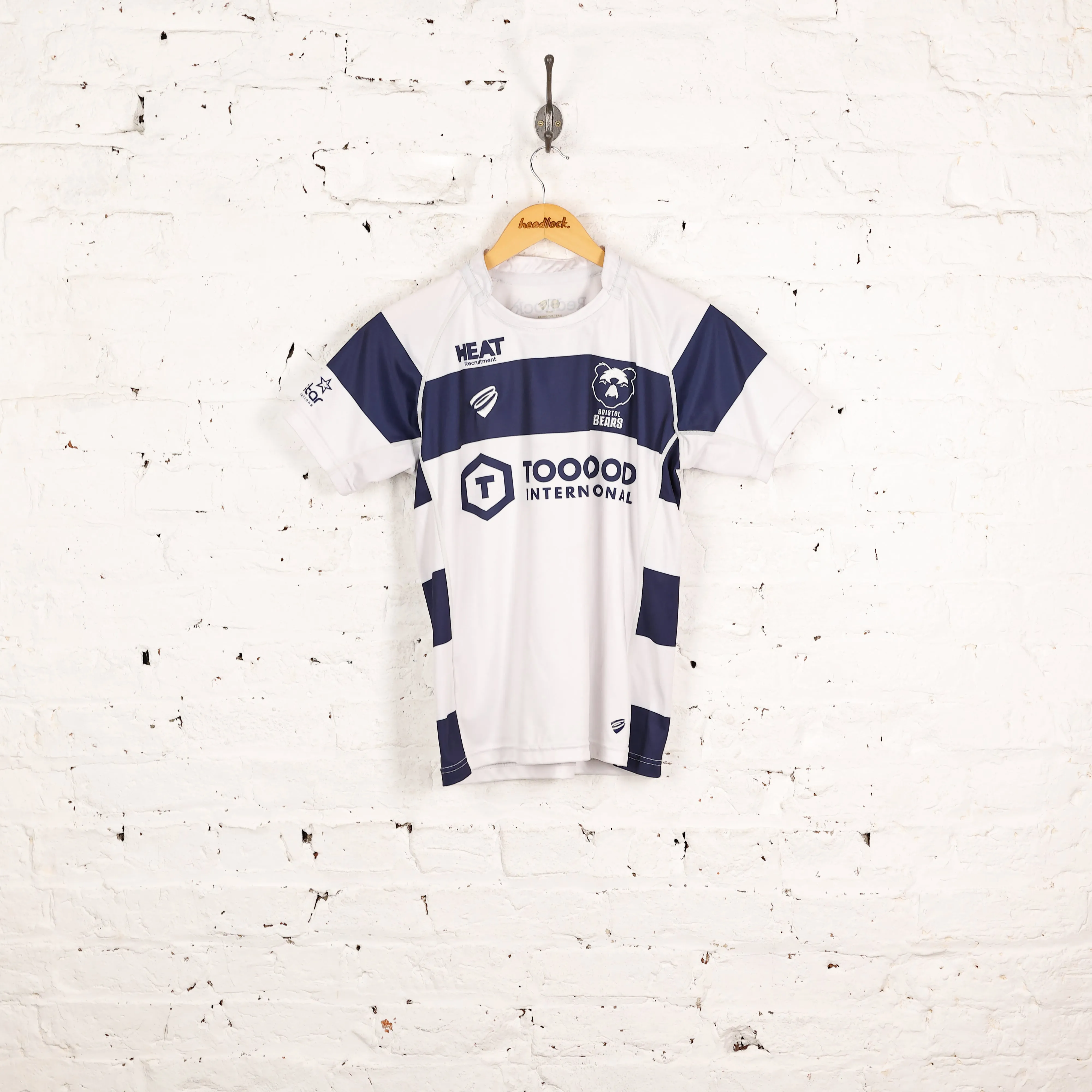 Kids Bristol Sport Bristol Bears 2019 Away Rugby Shirt - White - L Boys