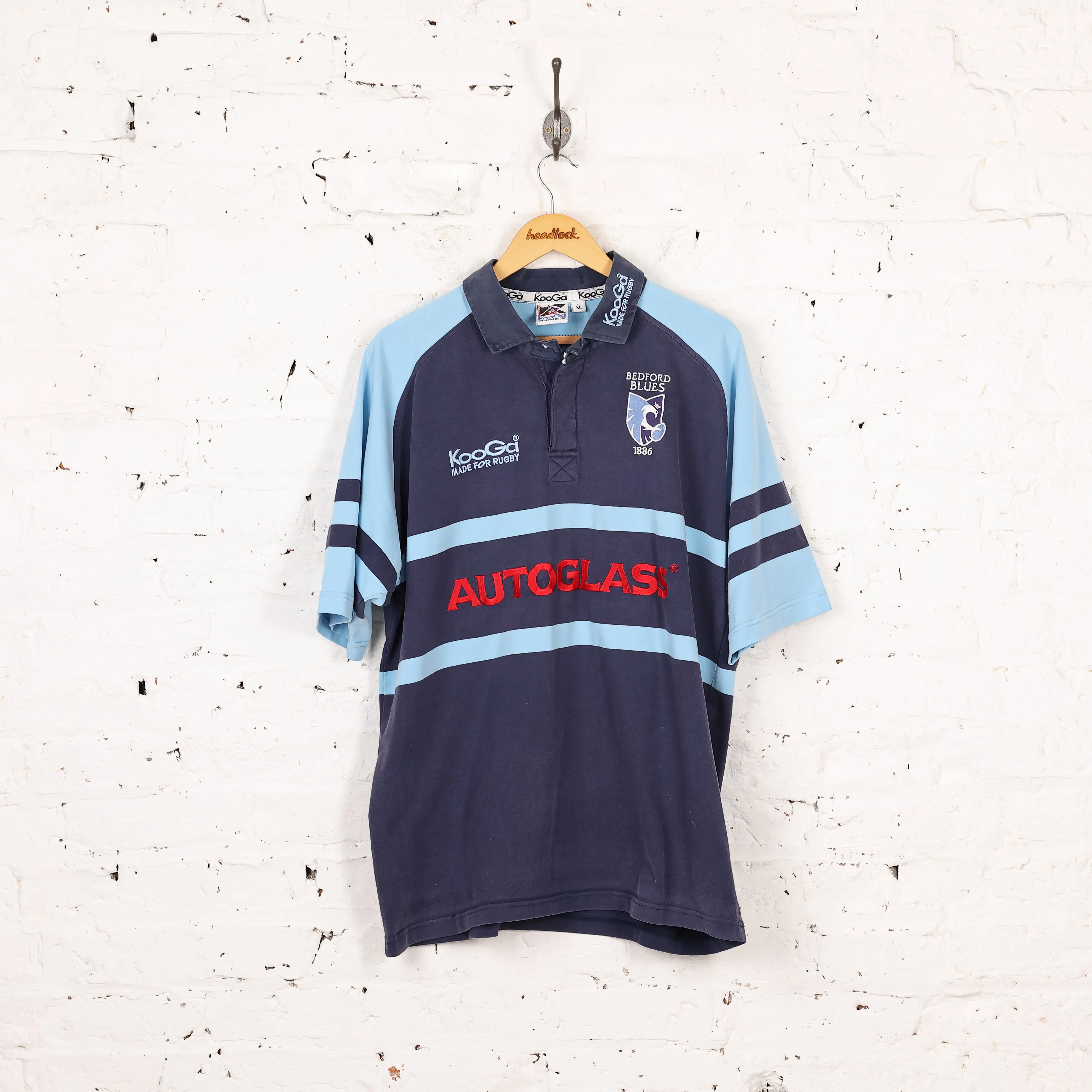 Kooga Bedford Blues Rugby Shirt - Blue - XL