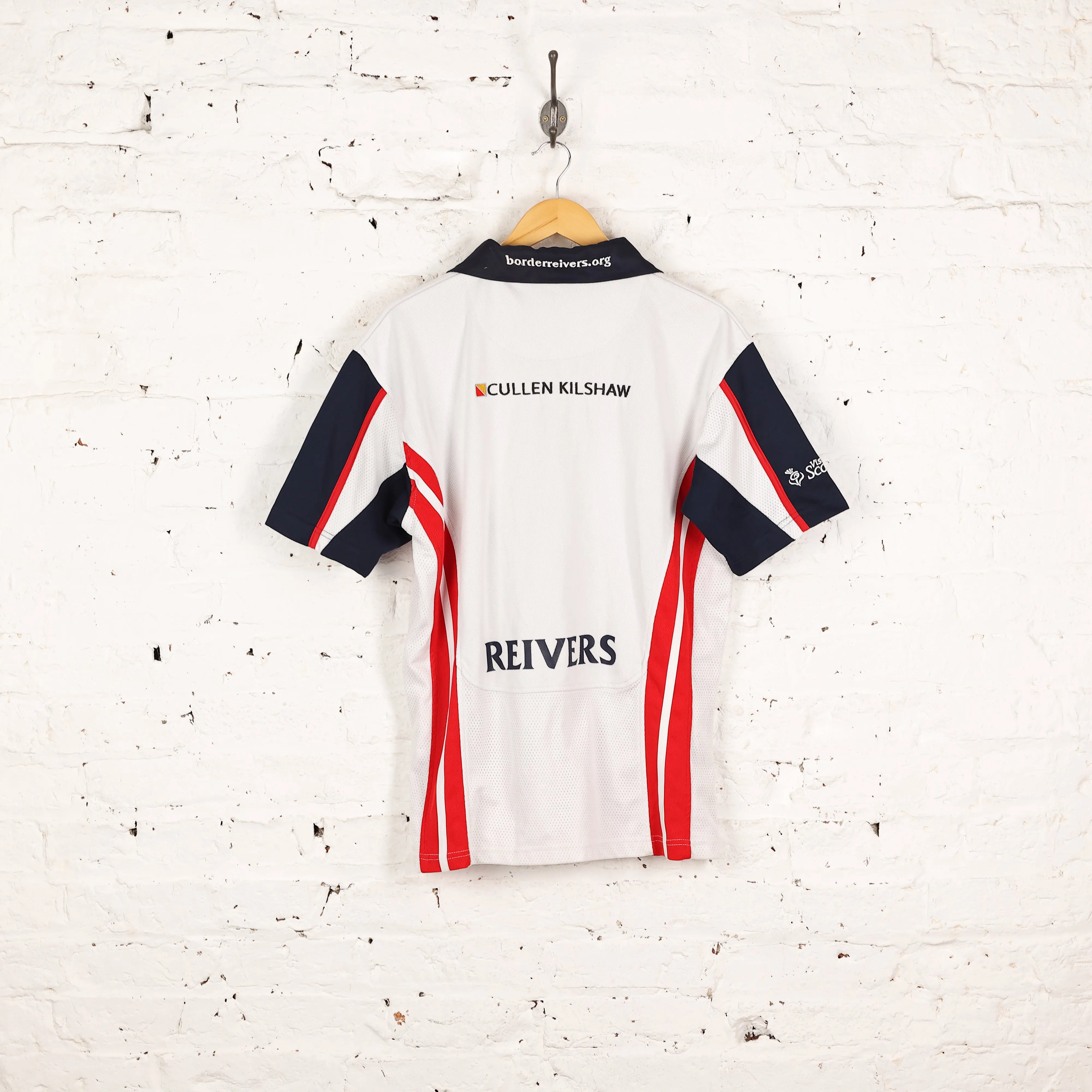 Kooga Border Reivers Rugby Shirt - White - L