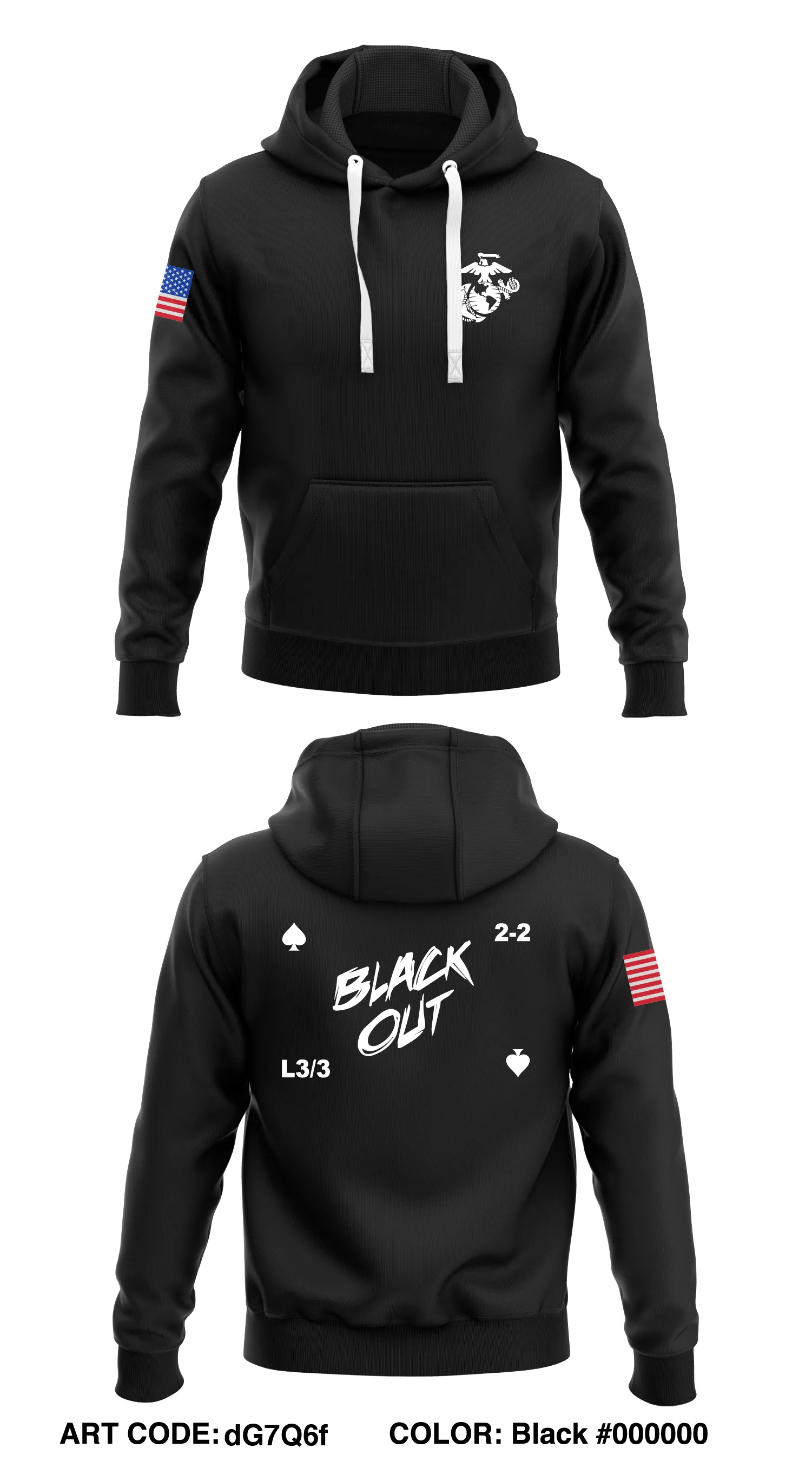 L Co, 3d BN, 3d MAR Store 1  Core Men's Hooded Performance Sweatshirt - dG7Q6f