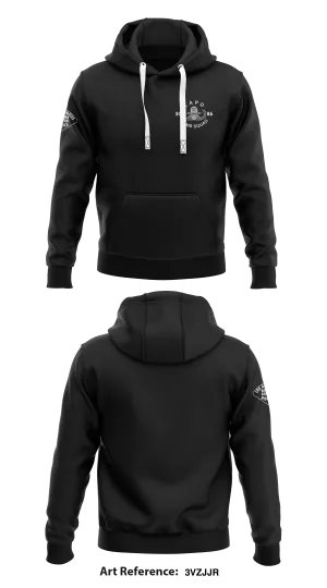 LAPD Bomb Squad Store 1  Core Men's Hooded Performance Sweatshirt - 3VZJJr