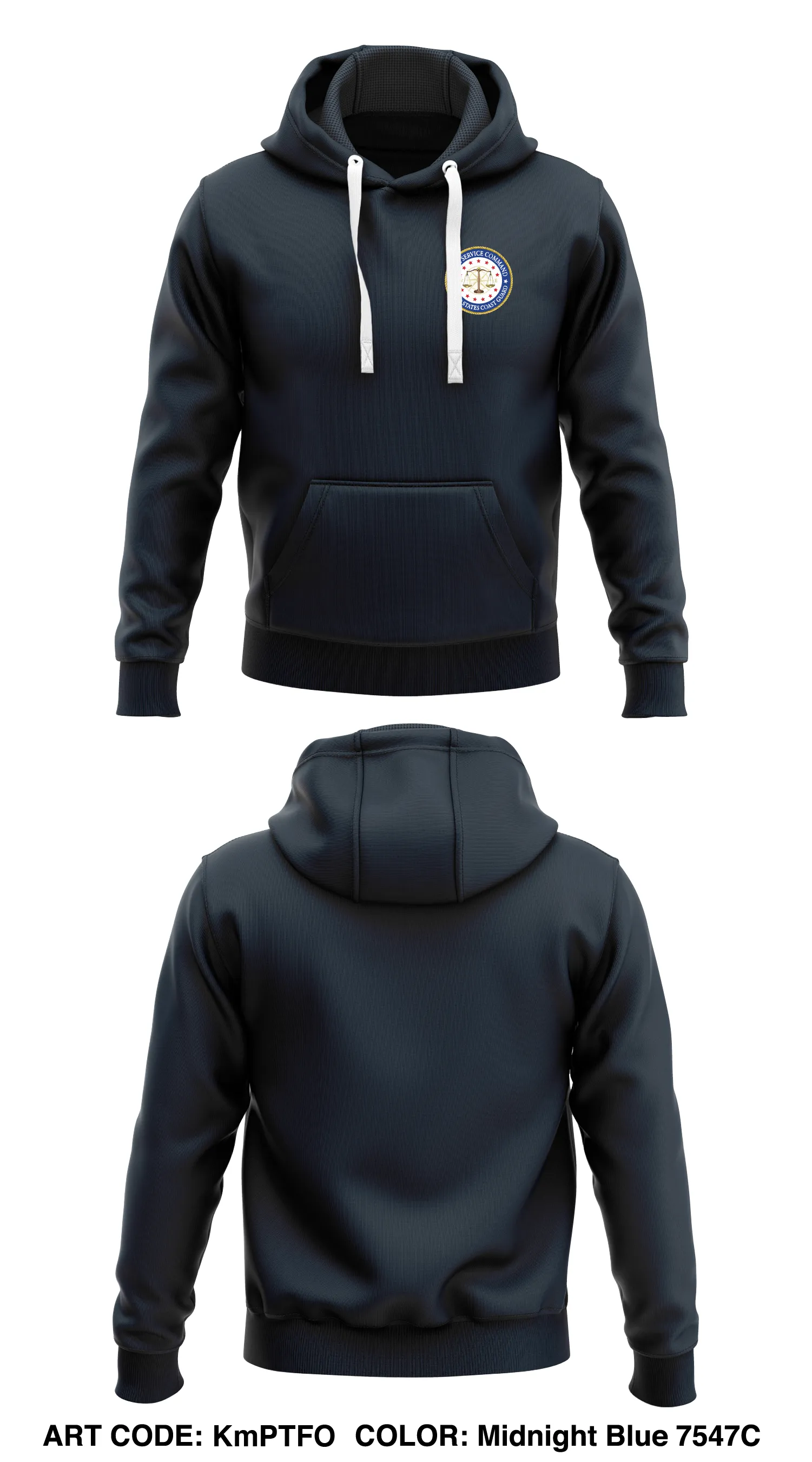 Legal Service Command Store 1  Core Men's Hooded Performance Sweatshirt - kmptfo