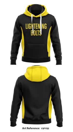 Lightening Bolts Store 1 Core Men's Hooded Performance Sweatshirt - v3fYs3