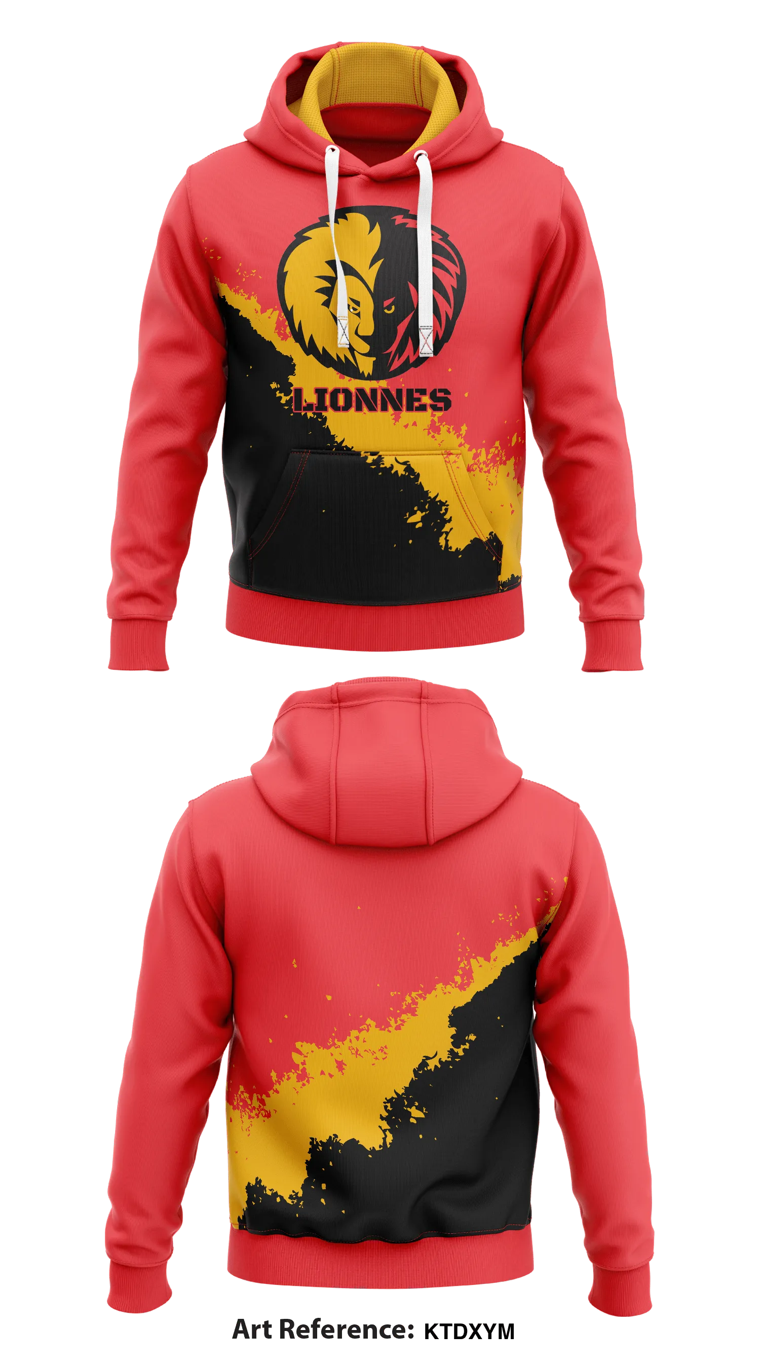 Lionnes Store 1  Core Men's Hooded Performance Sweatshirt - ktDxYm