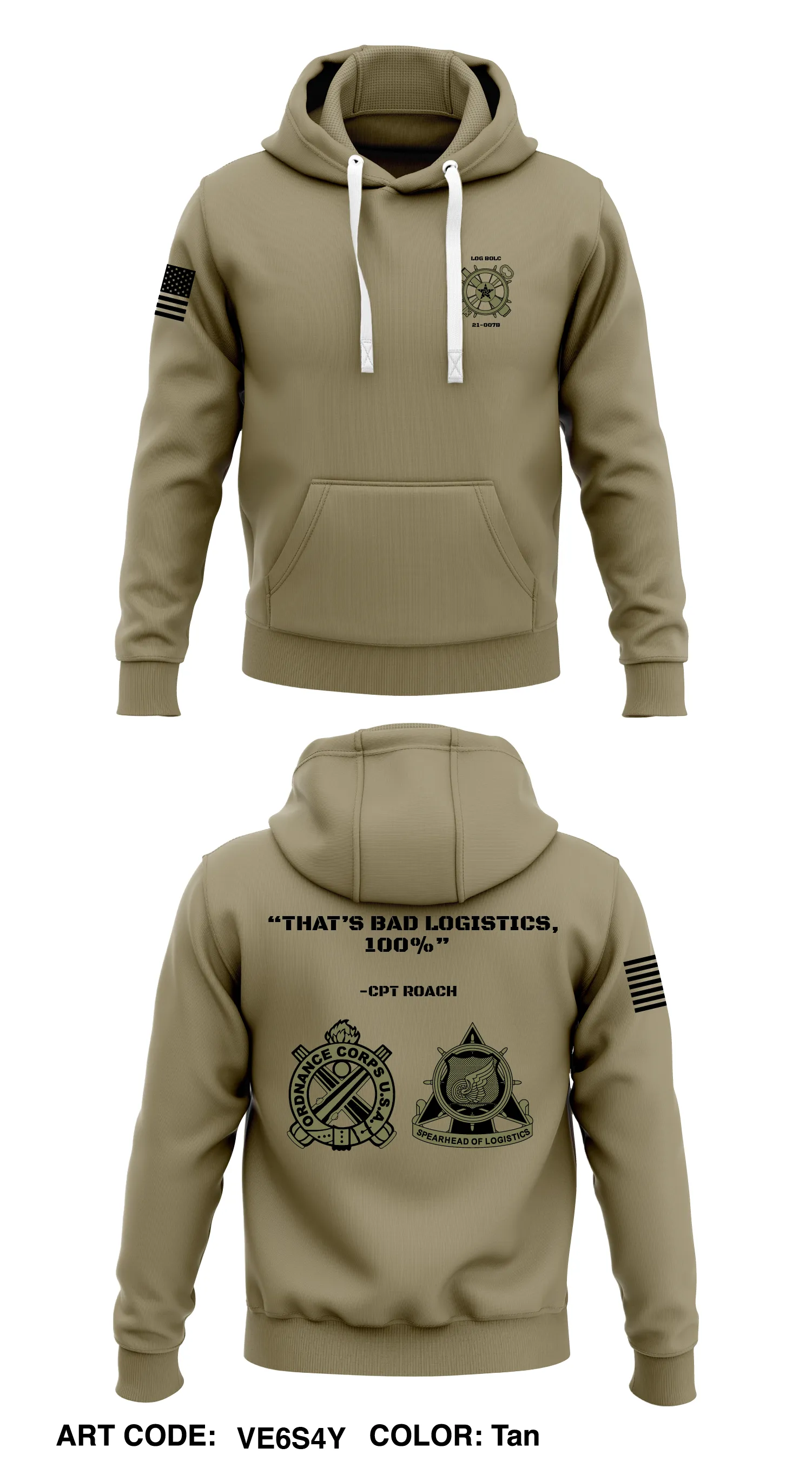 LOG BOLC 21-7B Store 1  Core Men's Hooded Performance Sweatshirt - VE6S4Y