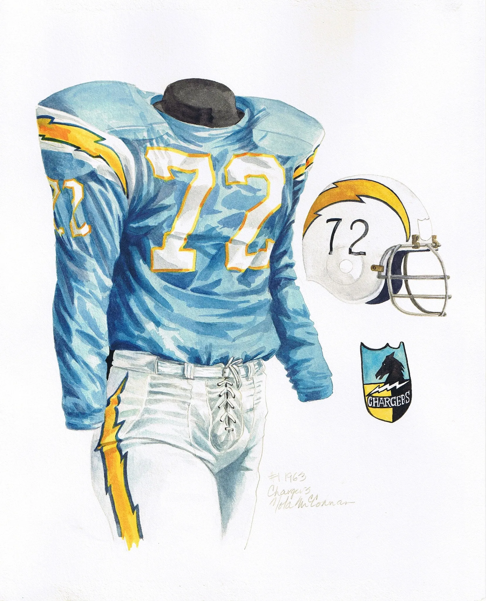 Los Angeles Chargers 1963