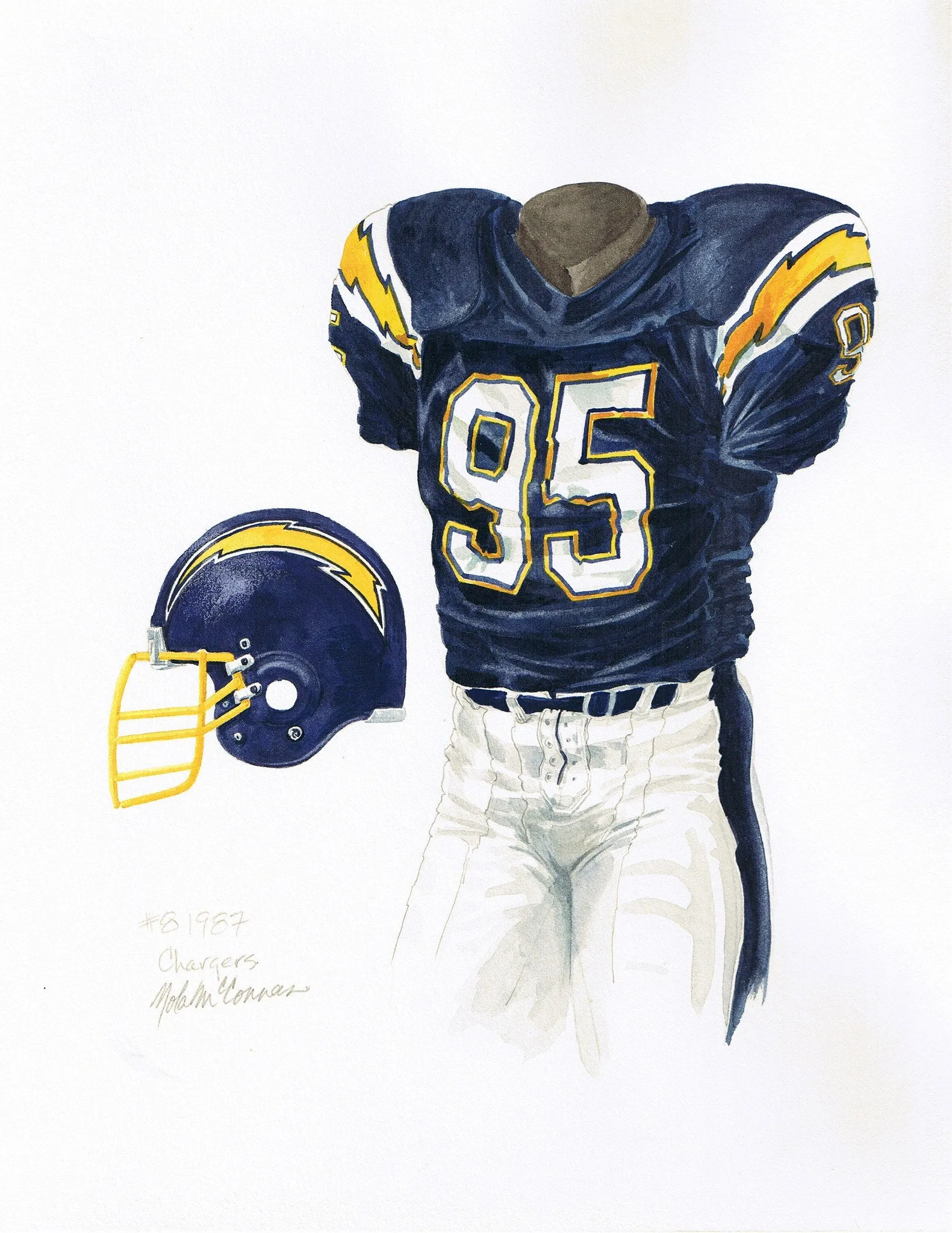 Los Angeles Chargers 1987