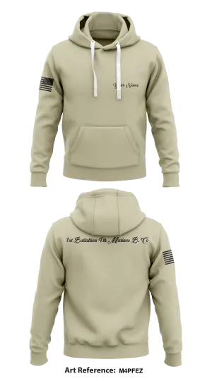 Luis Cambal  1st Bn. 4th Marines Store 1  Core Men's Hooded Performance Sweatshirt - m4pFeZ