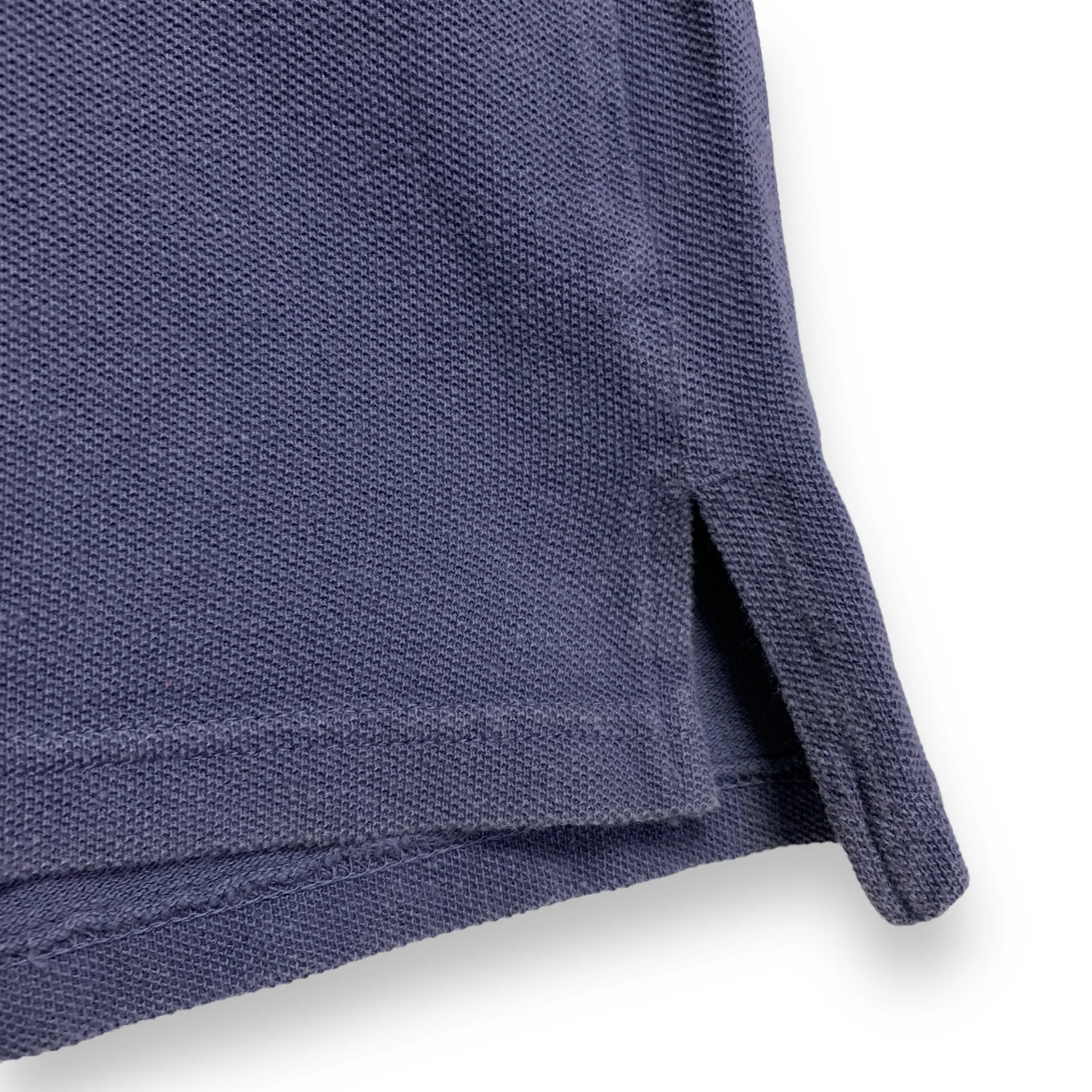 [M] Kapital Slub Cotton Polo Shirt Blue