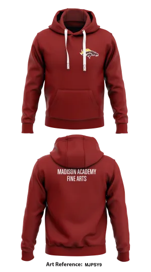 Madison Academy Fine Arts Store 1  Core Men's Hooded Performance Sweatshirt - mjPsy9