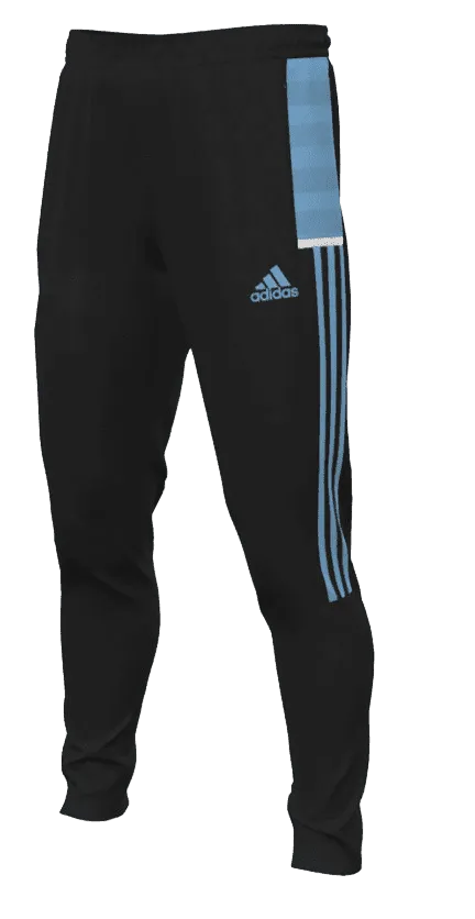 Mens Track Pants (DW6755-BLKBLUE)
