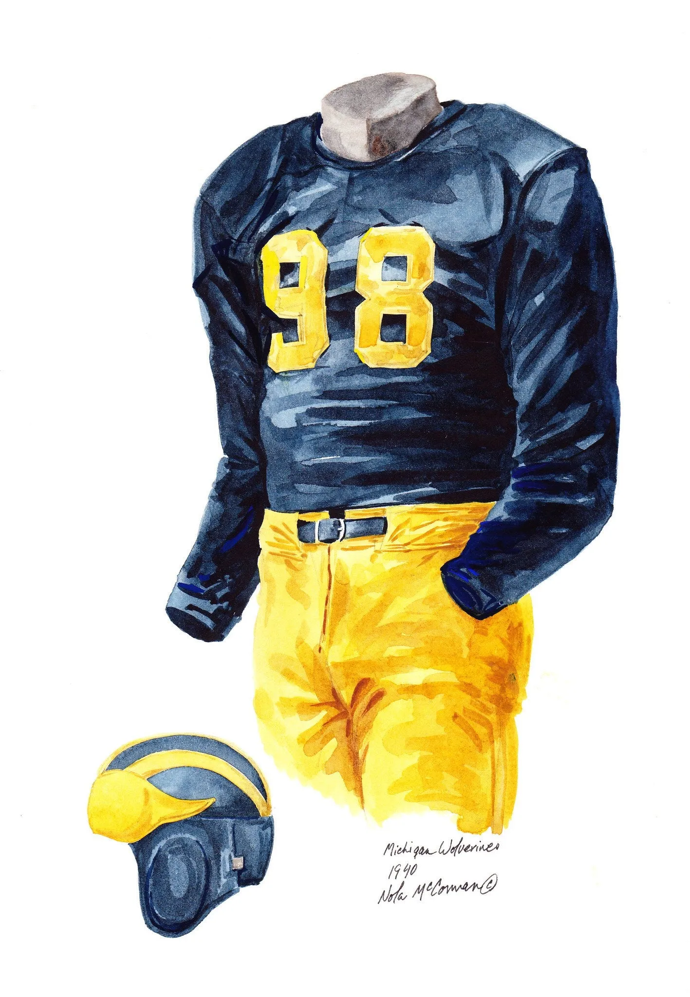 Michigan Wolverines 1940