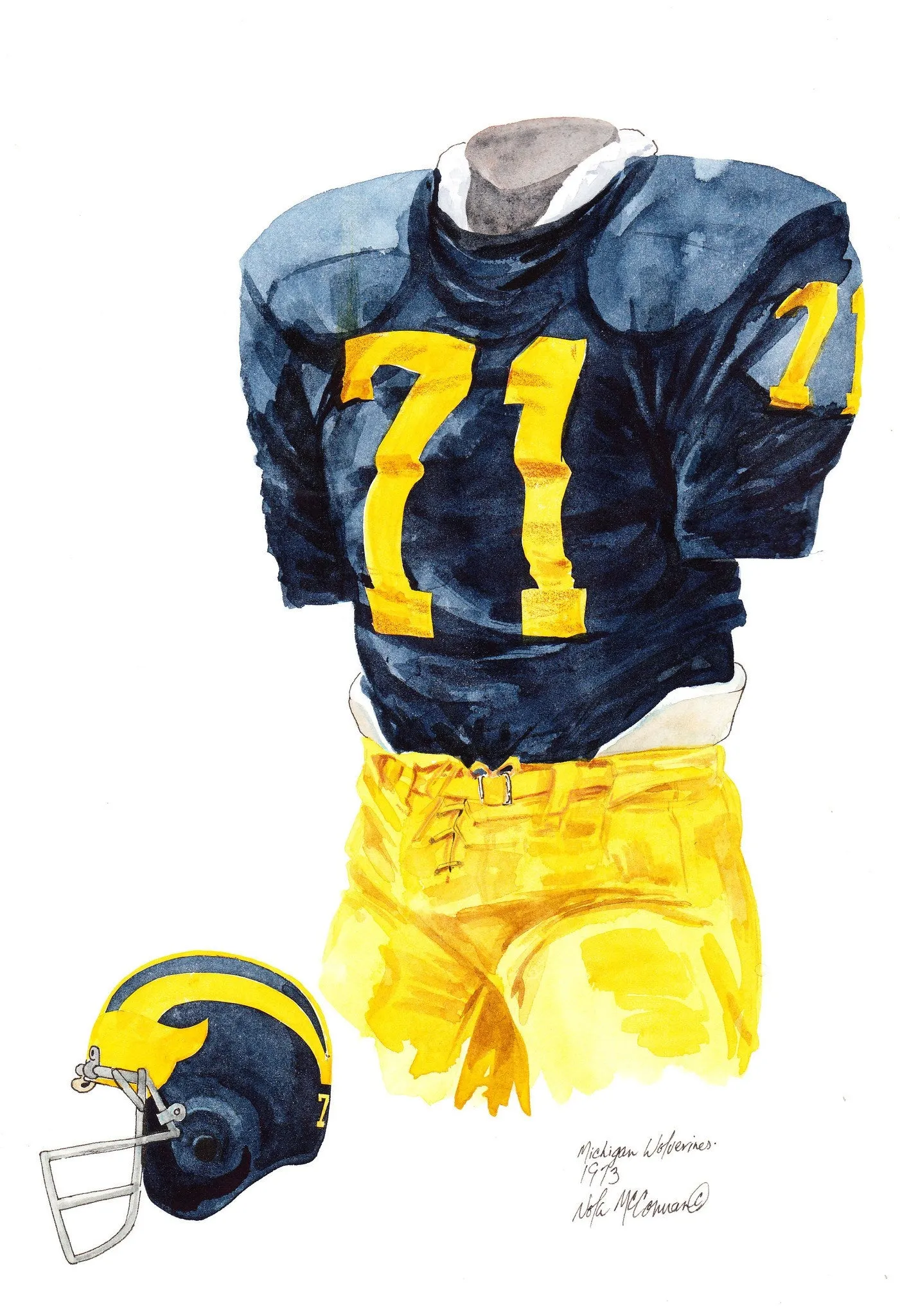 Michigan Wolverines 1973