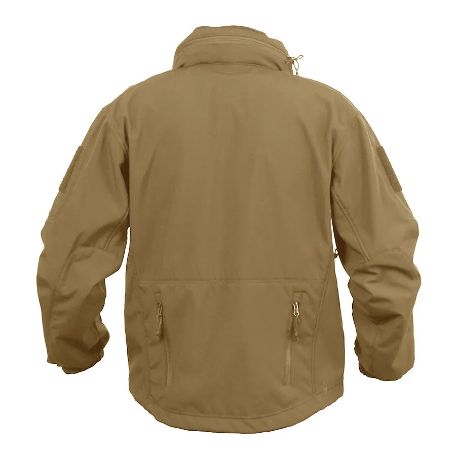 MilSpec Concealed Carry Soft Shell Jacket Coyote Brown