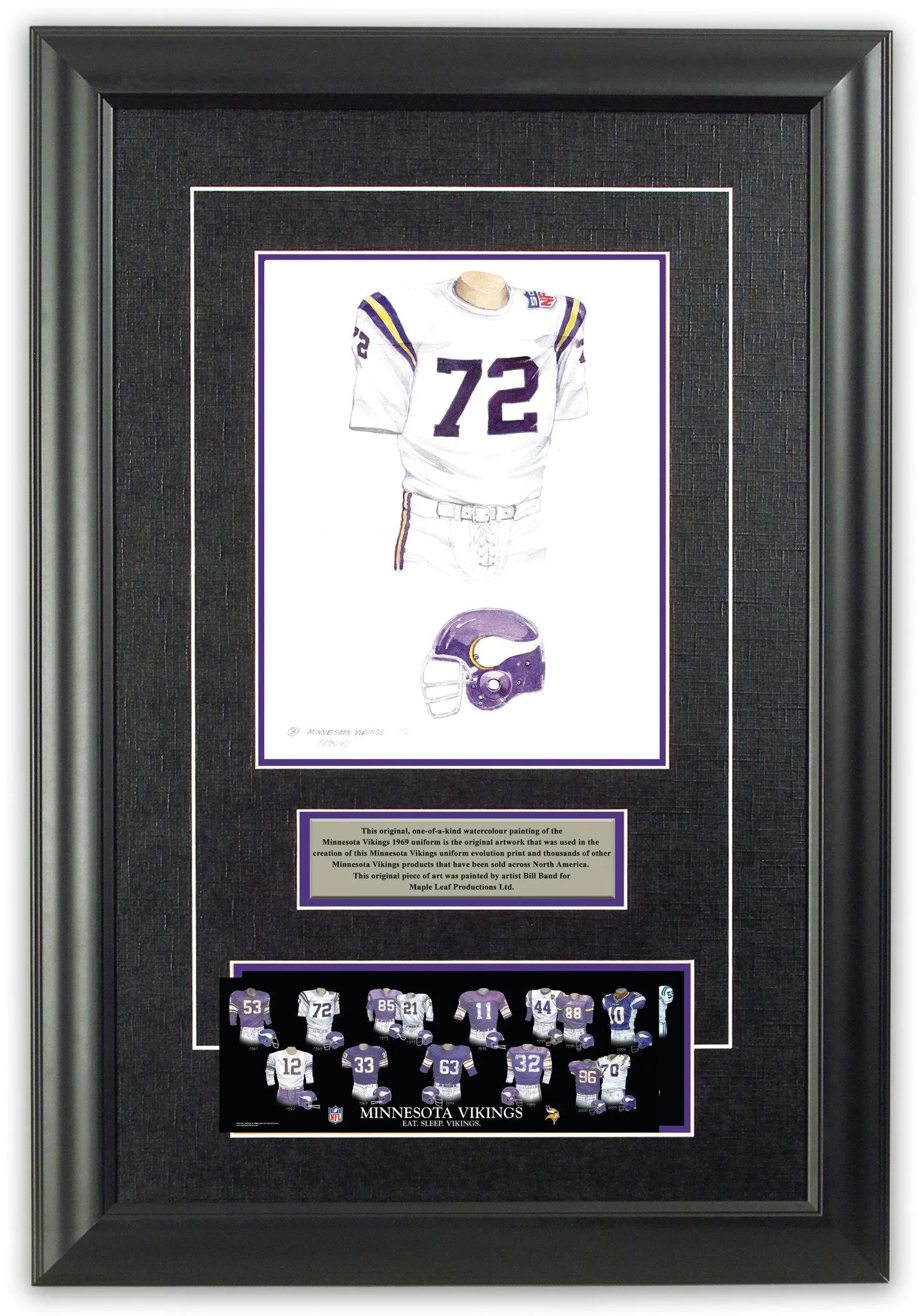 Minnesota Vikings 1969 White