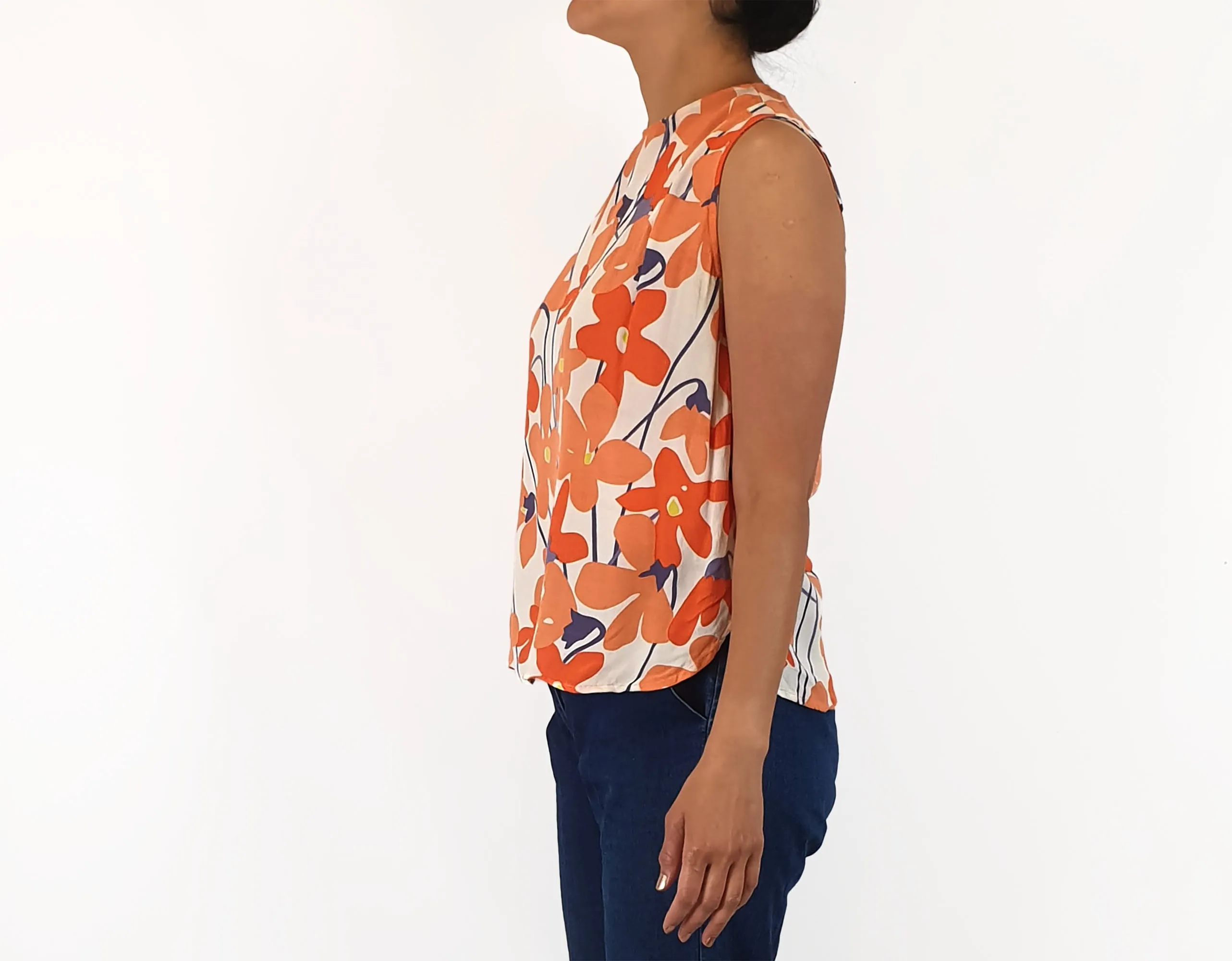 Mister Zimi orange top size 10