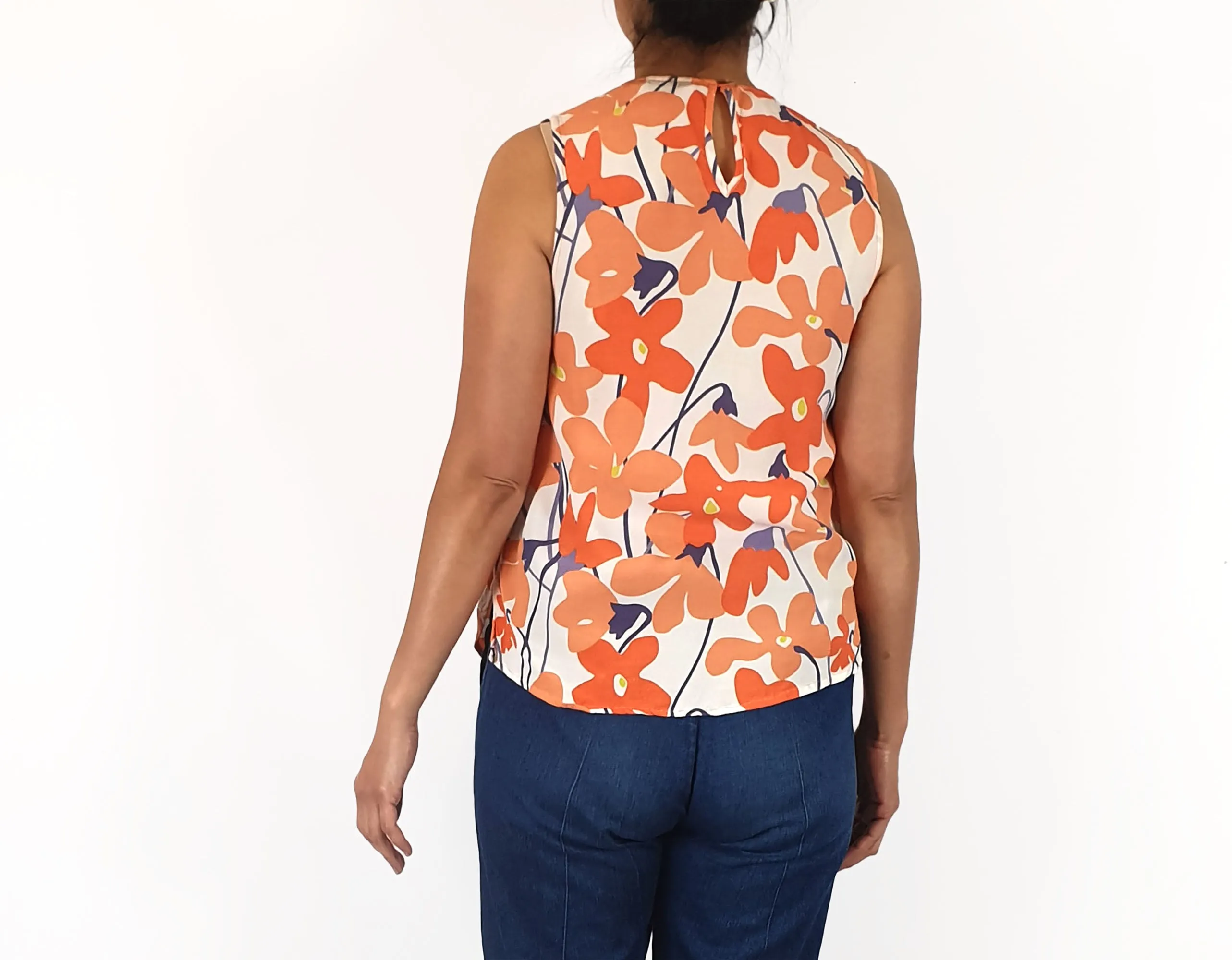 Mister Zimi orange top size 10