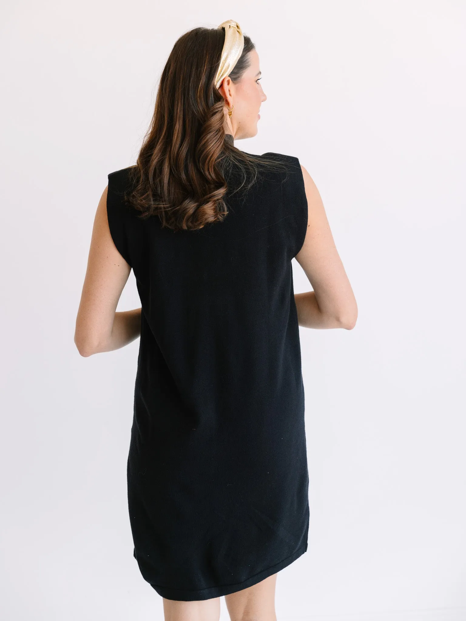 Molly Mock Neck Sleeveless Dress