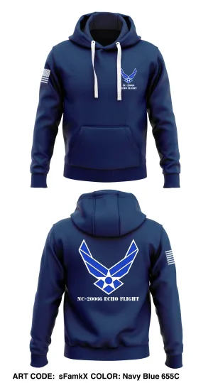 NC-266 ECHO FLIGHT  Store 1  Core Men's Hooded Performance Sweatshirt - sFamkX