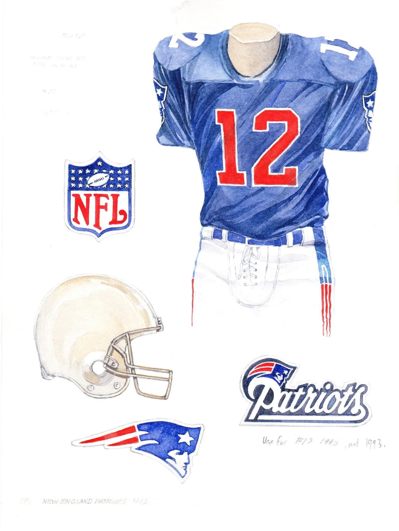 New England Patriots 1993