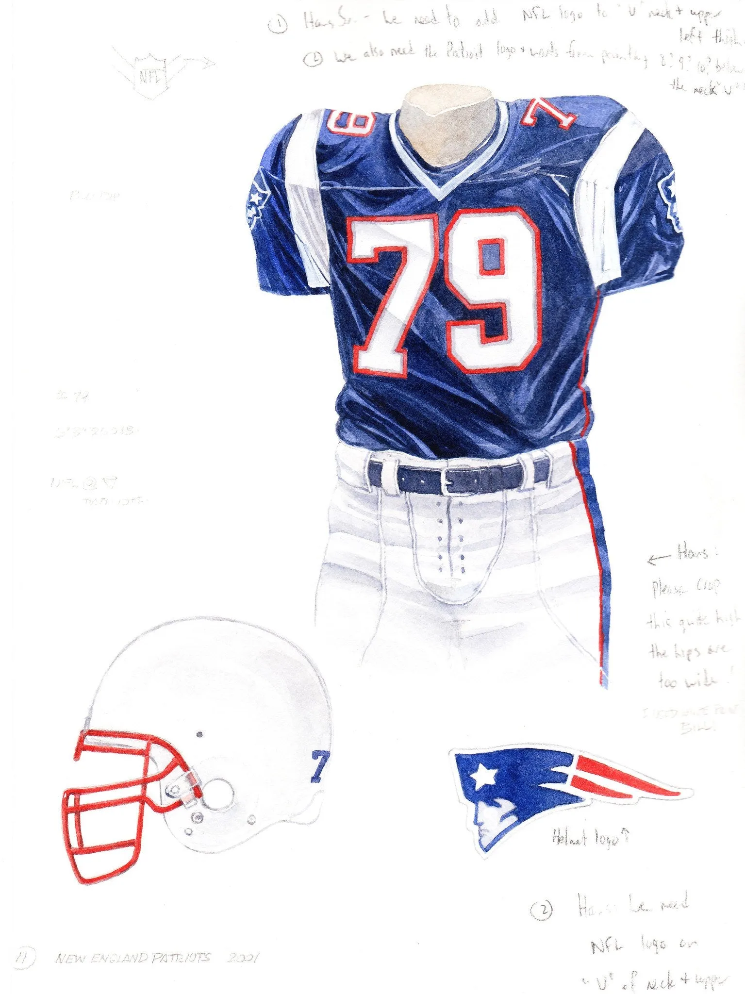 New England Patriots 2001