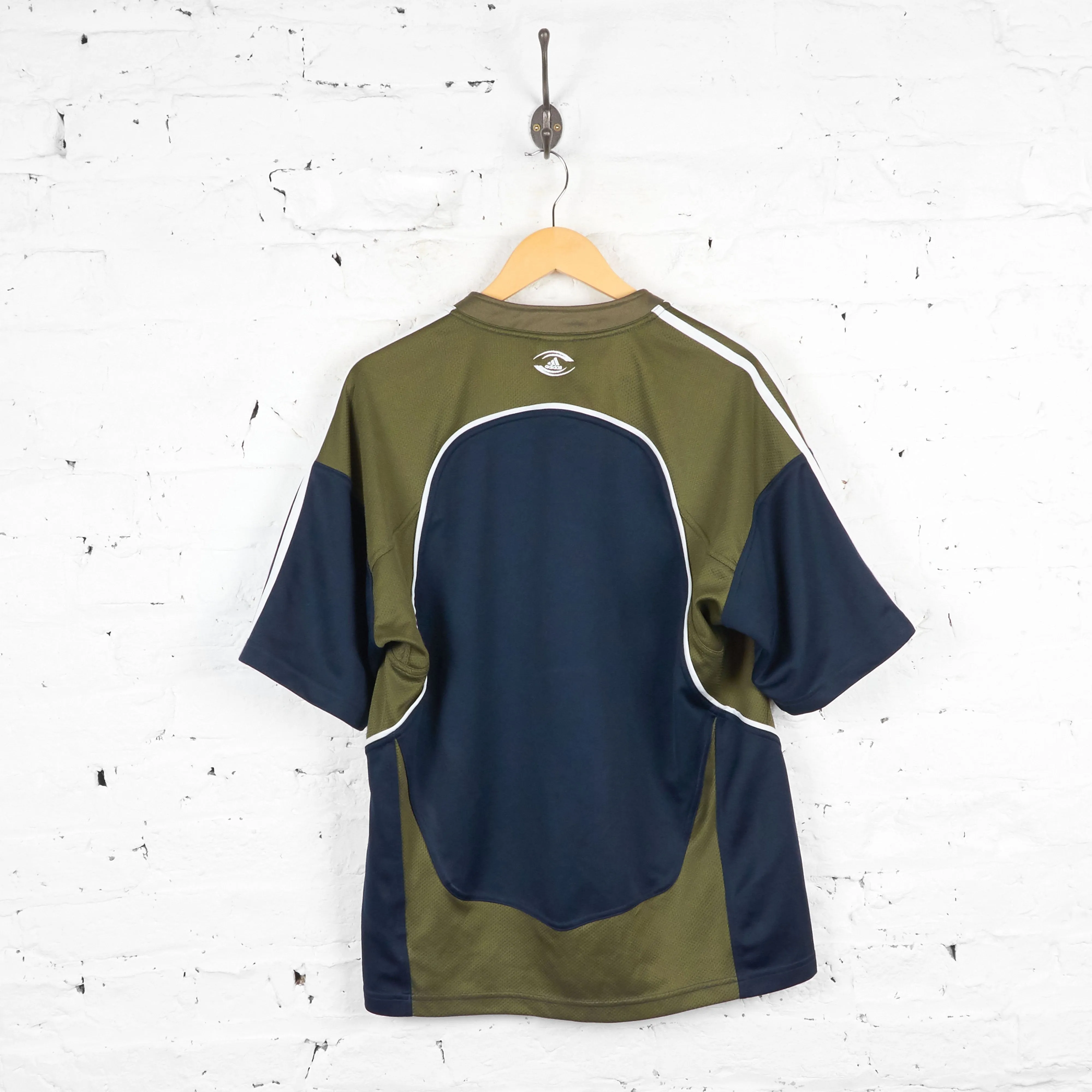 New Zealand 2007 Adidas Rugby Shirt - Black - L