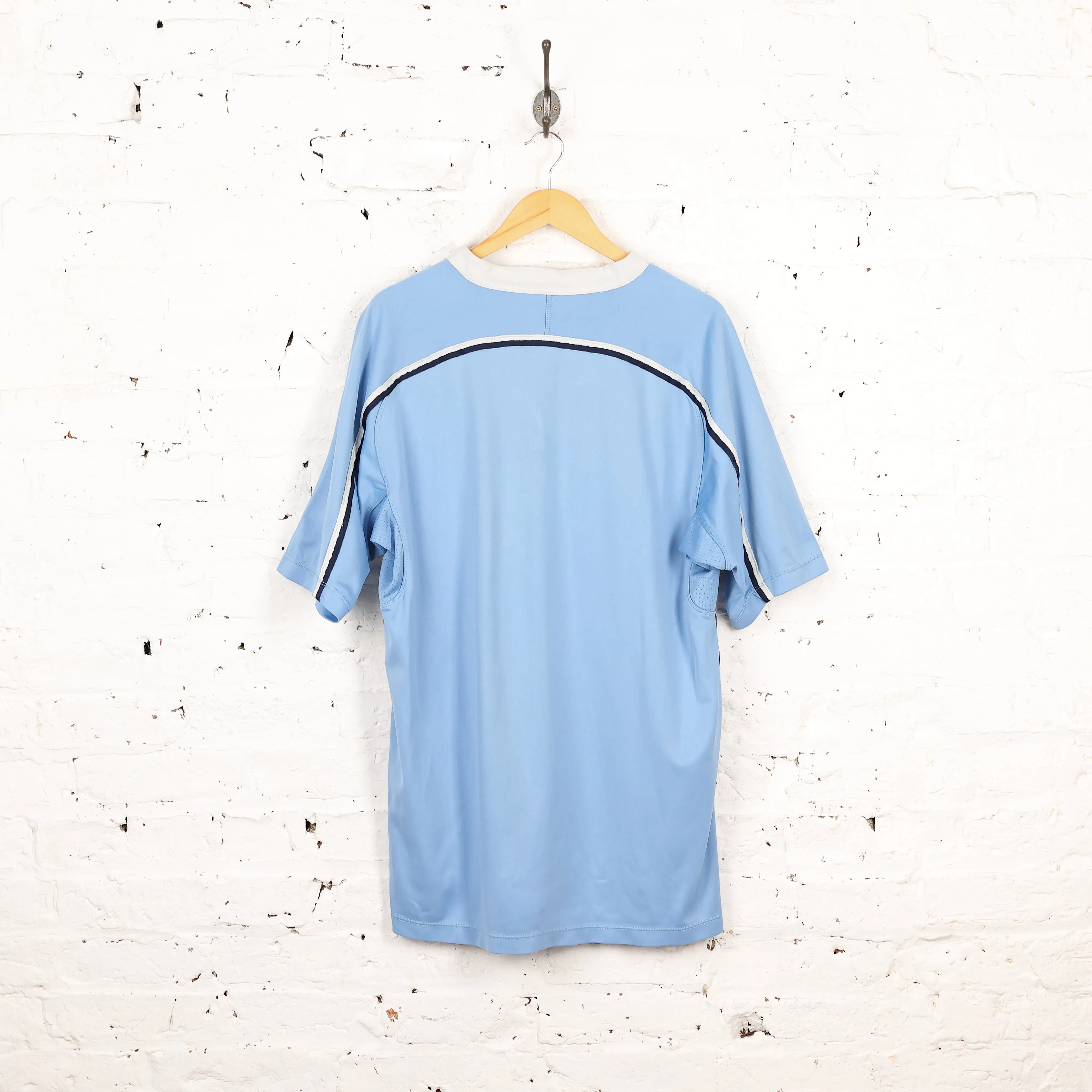 Newcastle Falcons Nike Rugby Shirt - Blue - XL