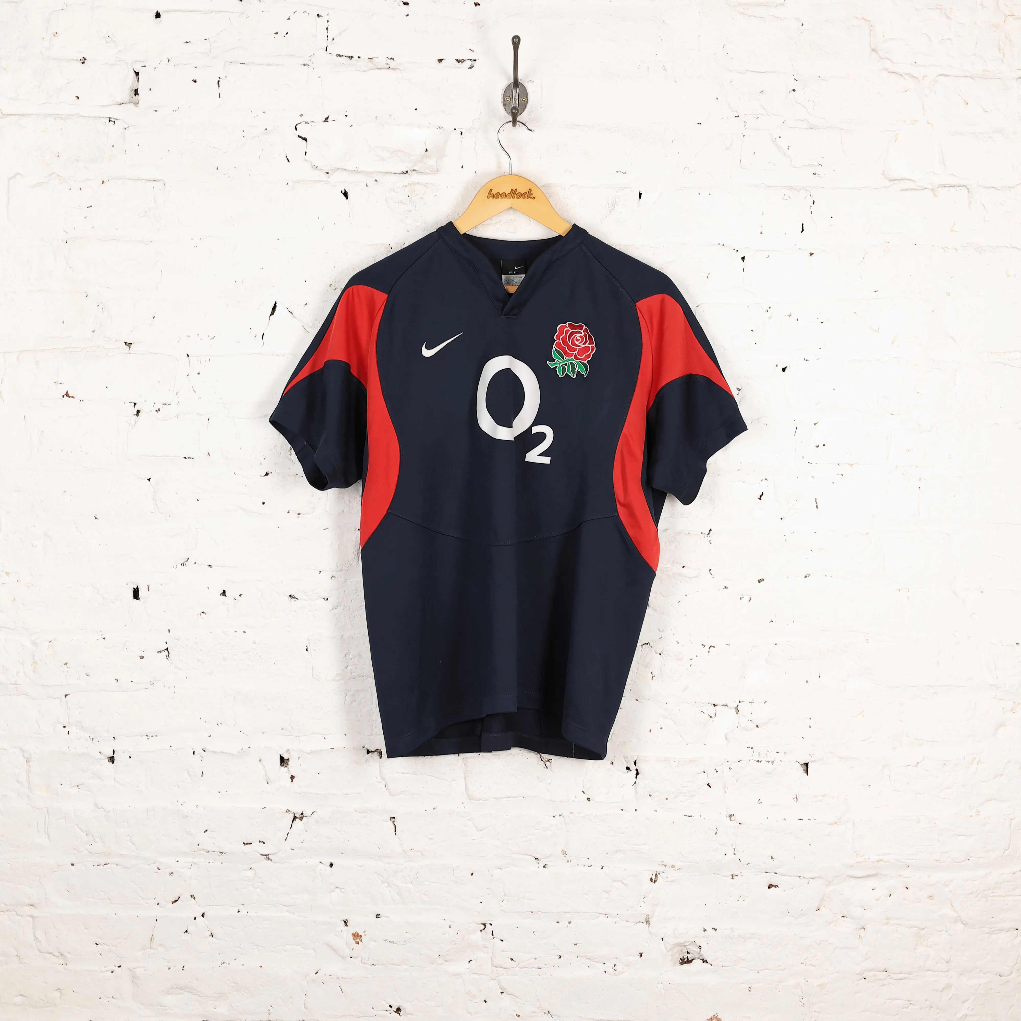 Nike England Away Rugby Shirt - Navy - L