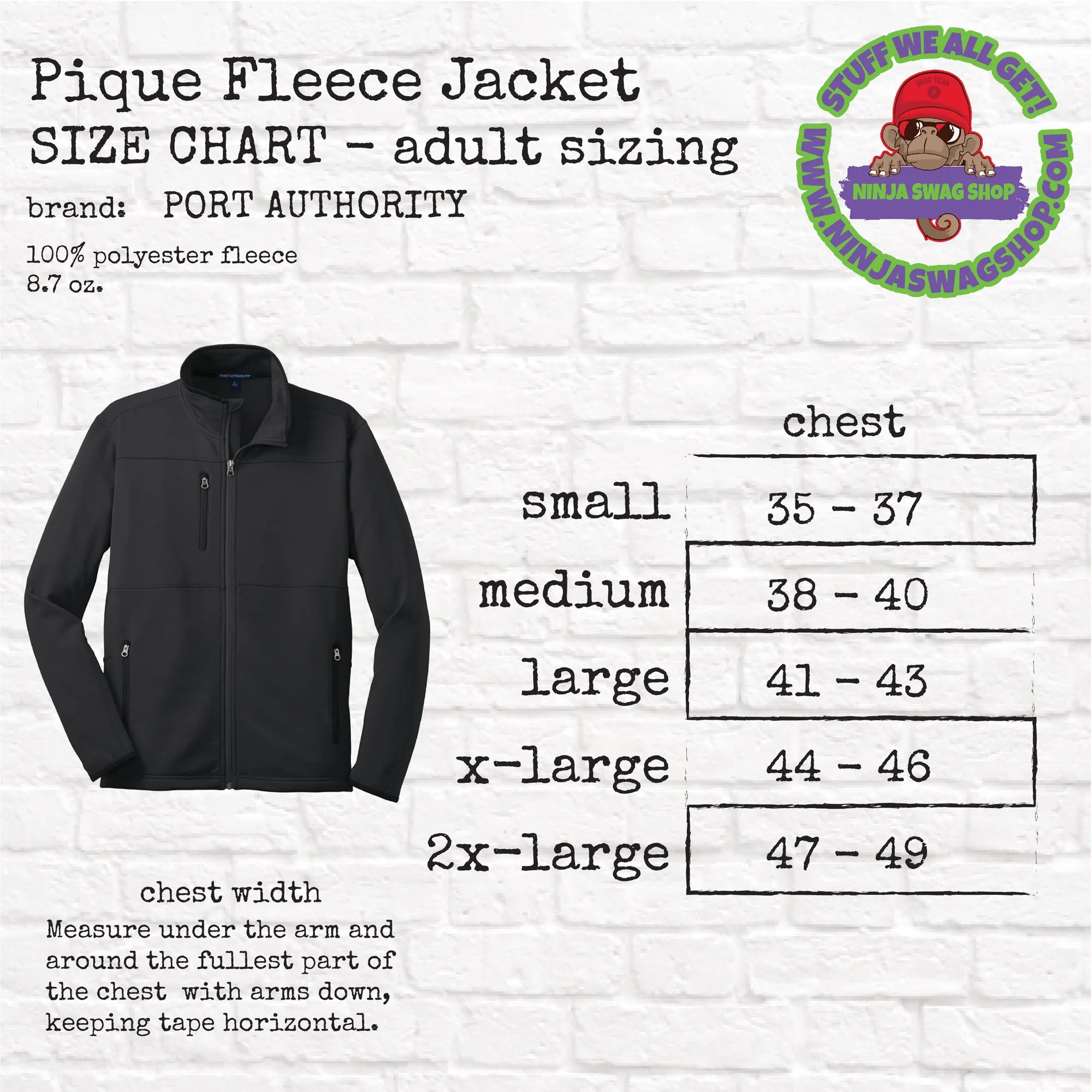 Ninja Nation Arena Pique Fleece Jackets