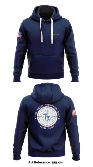 NTAG GREAT LAKES COMMAND Store 1  Core Men's Hooded Performance Sweatshirt - NR8Nk4