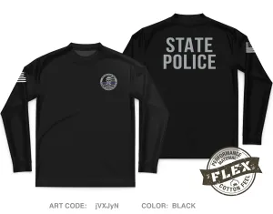 NYSP CSU Core Men's LS Flex Performance Tee - jVXJyN