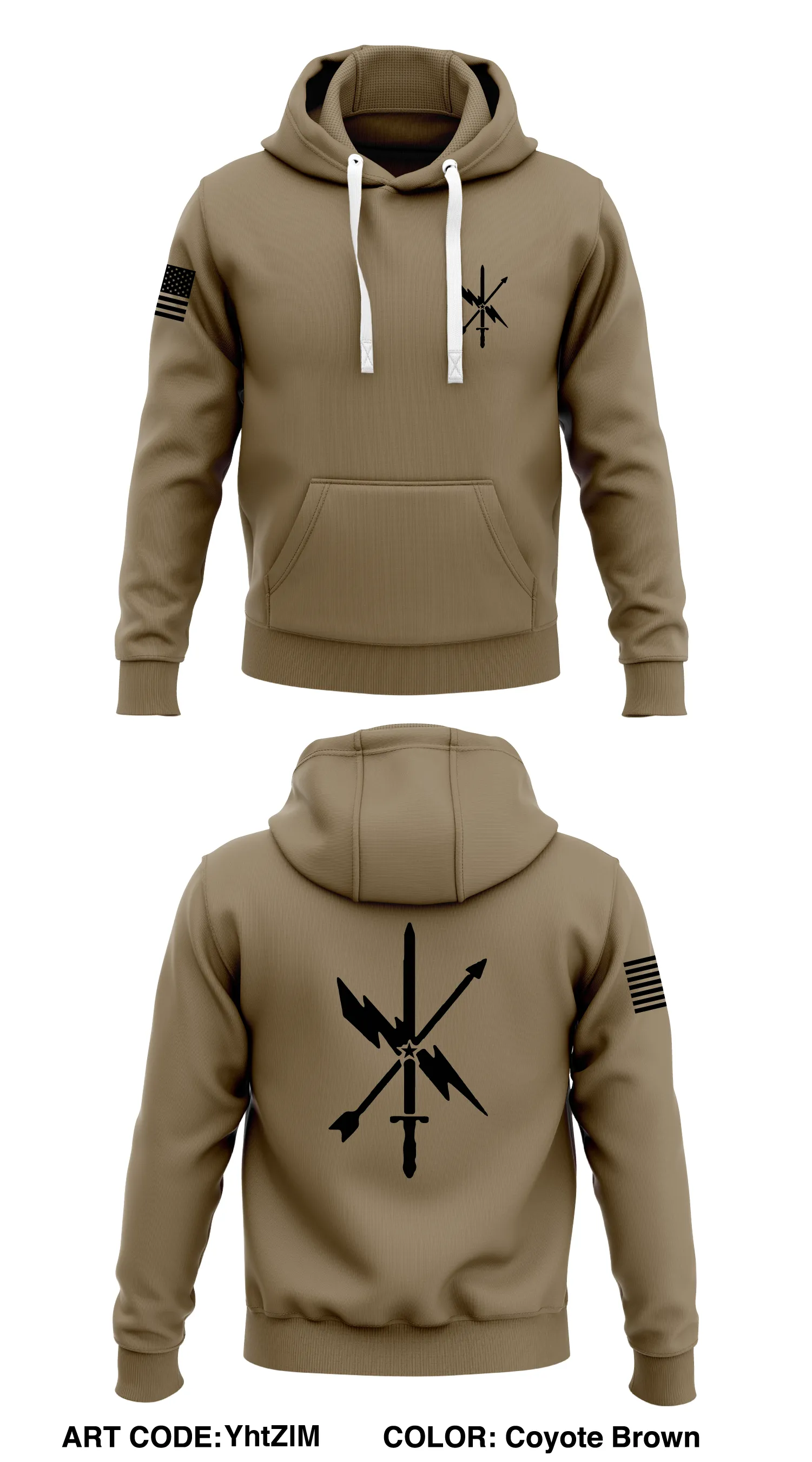ODESSA POLICE SWAT Store 1  Core Men's Hooded Performance Sweatshirt - YhtZlM