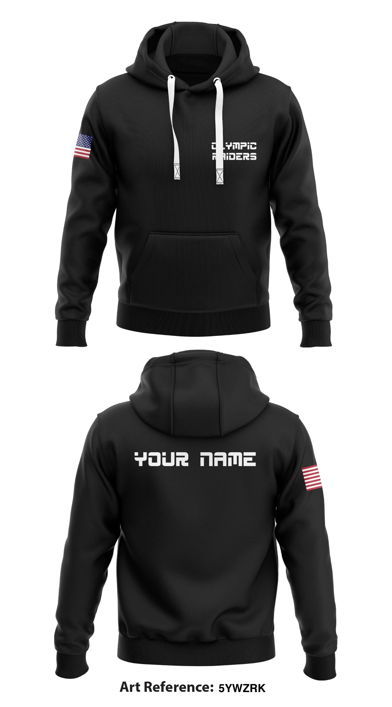 Olympic Raiders Store 1  Core Men's Hooded Performance Sweatshirt - 7MpHxk