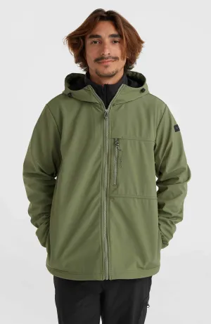 O'Neill TRVLR Series Softshell-Jacke | Deep Lichen Green