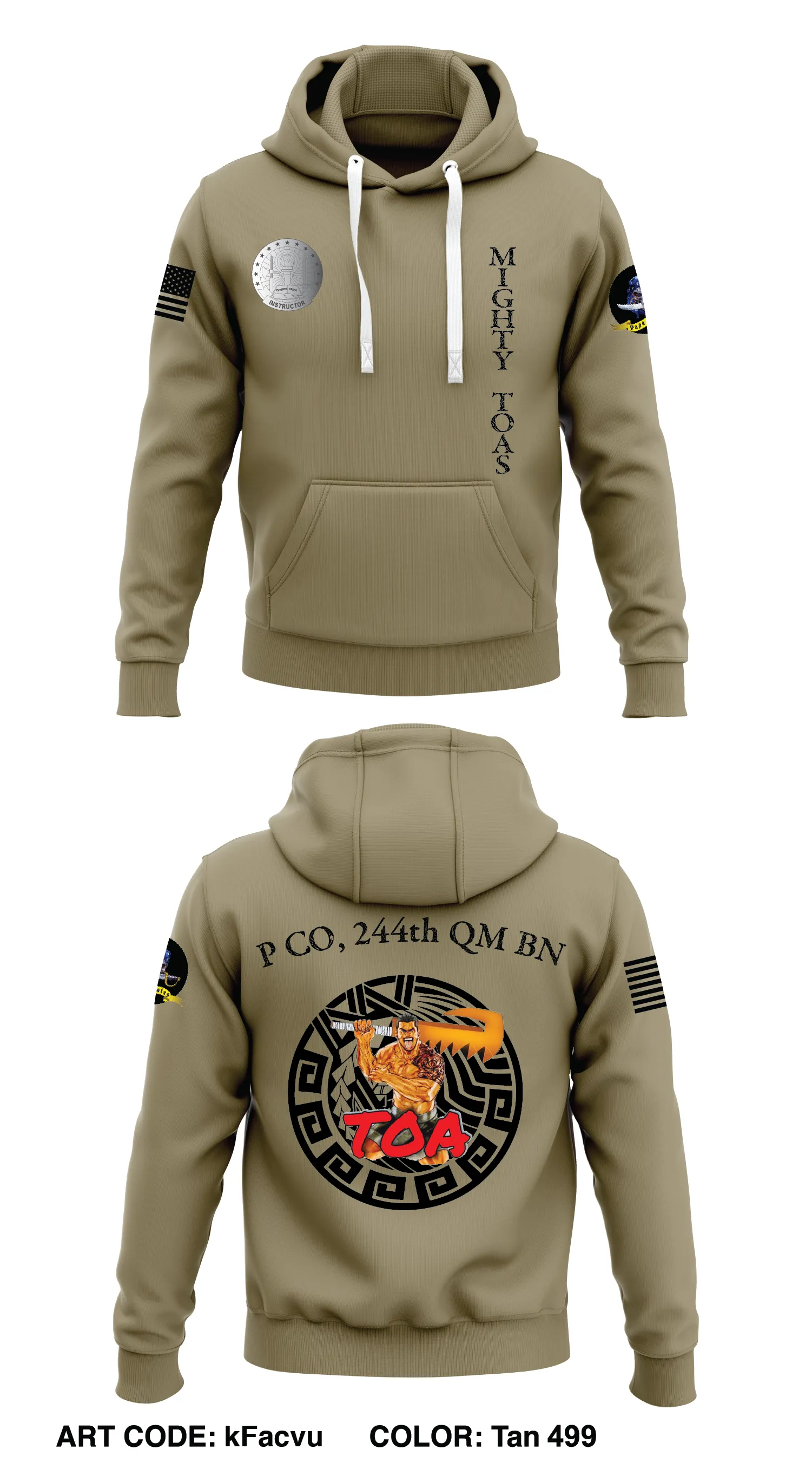 P Co, 244 QM BN Store 1  Core Men's Hooded Performance Sweatshirt - kFacvu